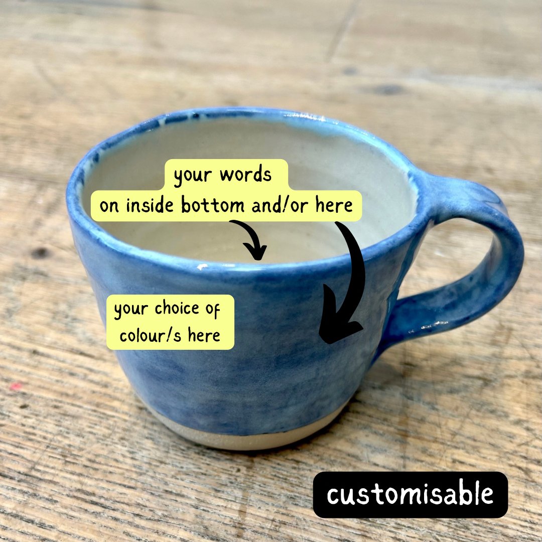 Customisable bowls and mugs