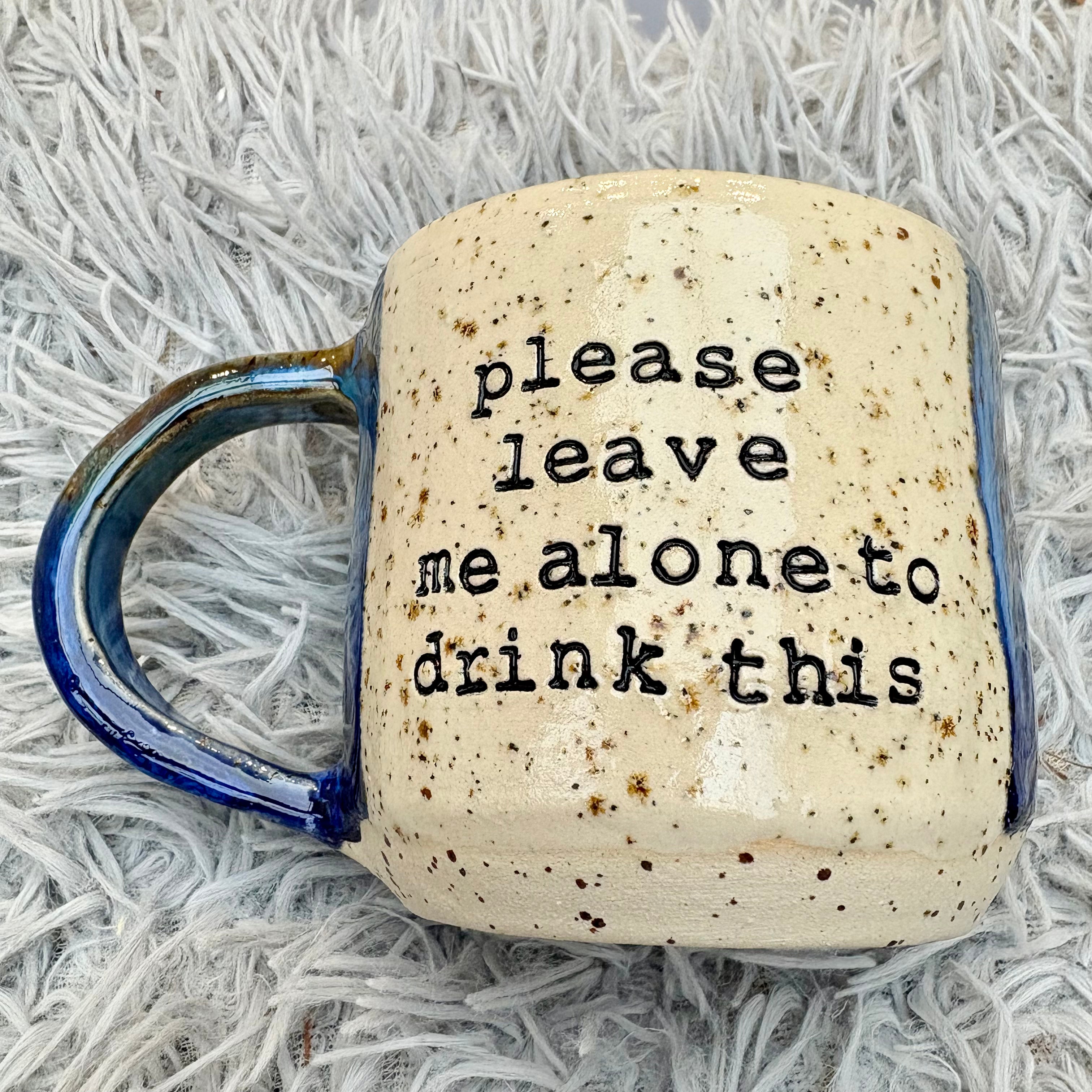 Witty message ceramics 