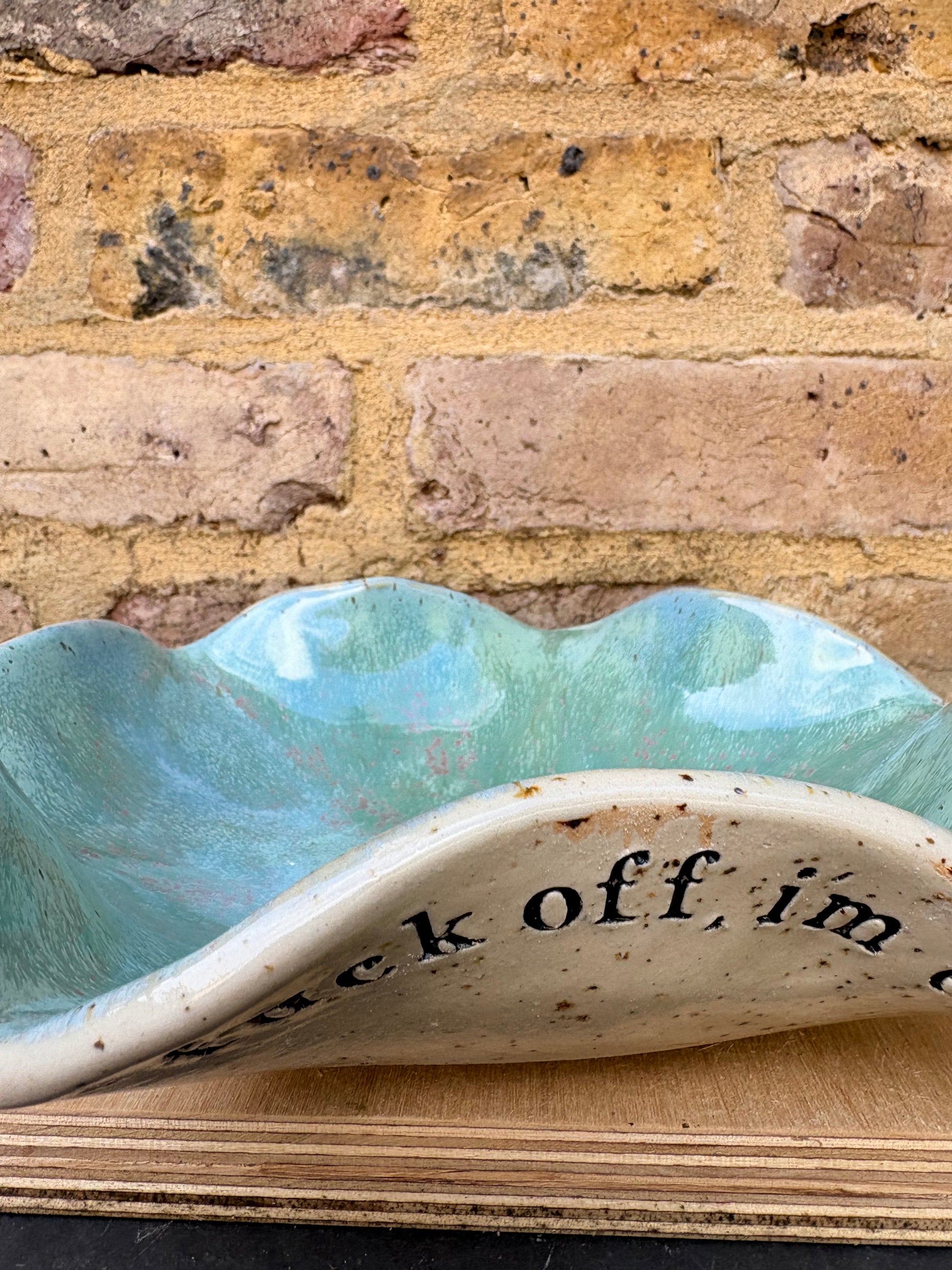 "fuck off, i'm eating" bowl