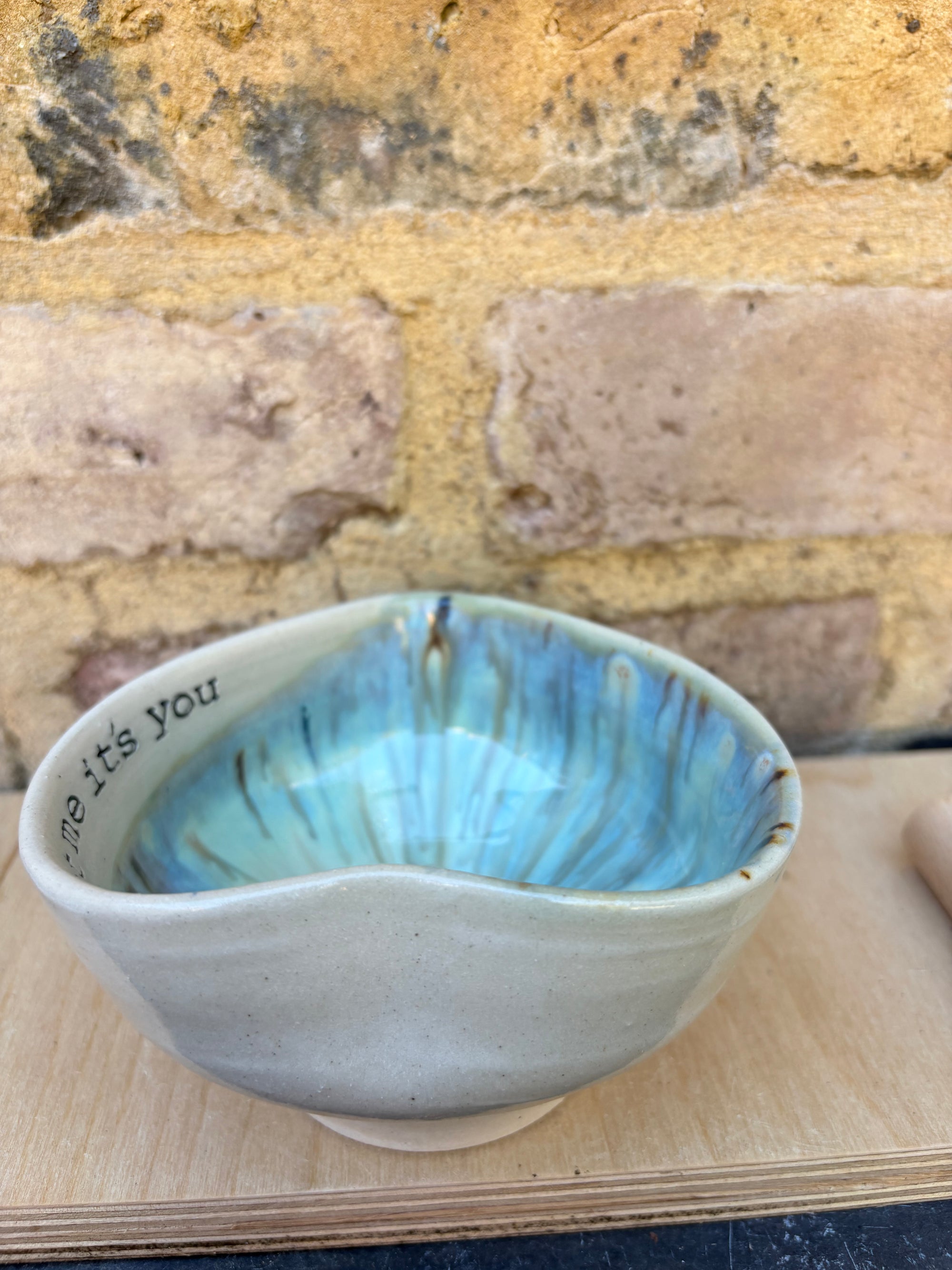 "it's not me, it's you" snack bowl