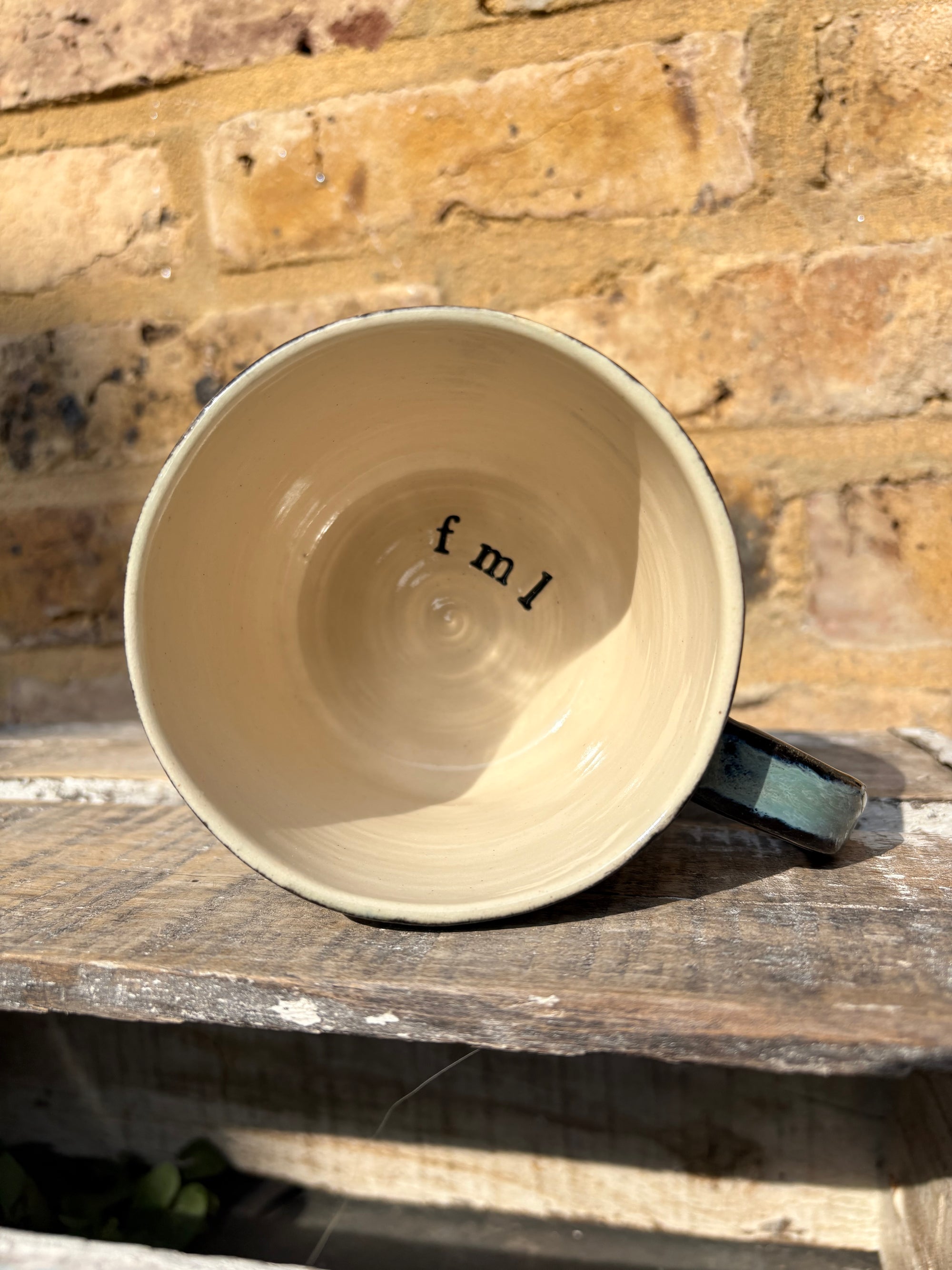 FML mug (blue shore)
