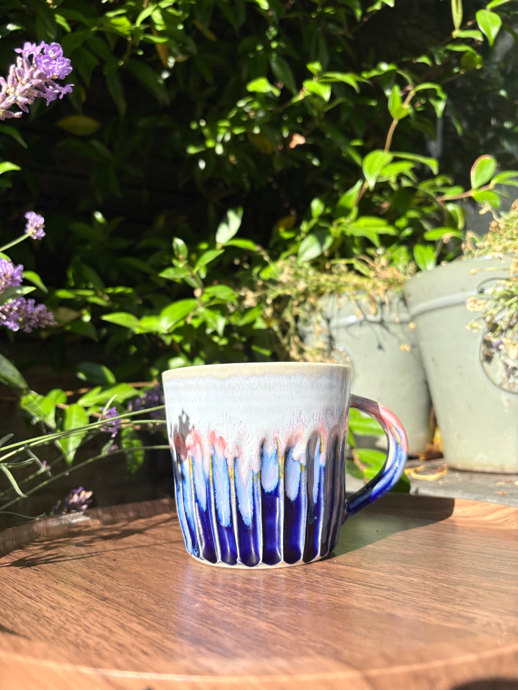 “Fuck off i'm reading" mug (blue night sky)
