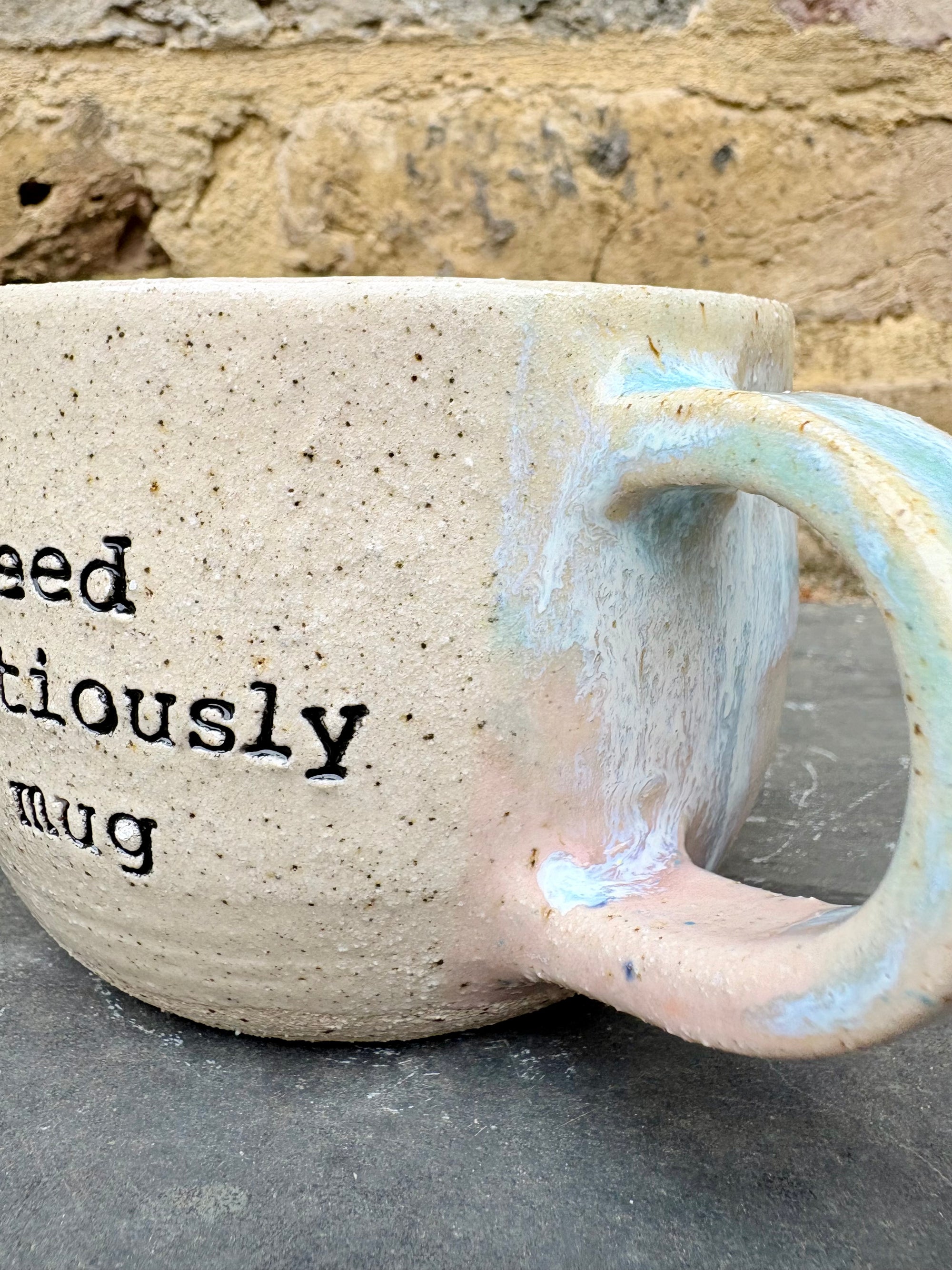 "Yes I do need an ostentatiously enormous mug" mug