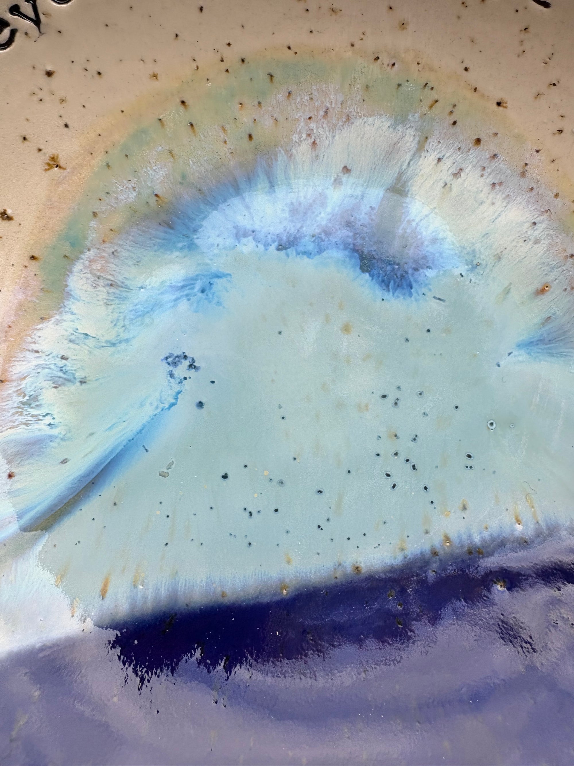 Oscar Wilde "temptation" cake plate