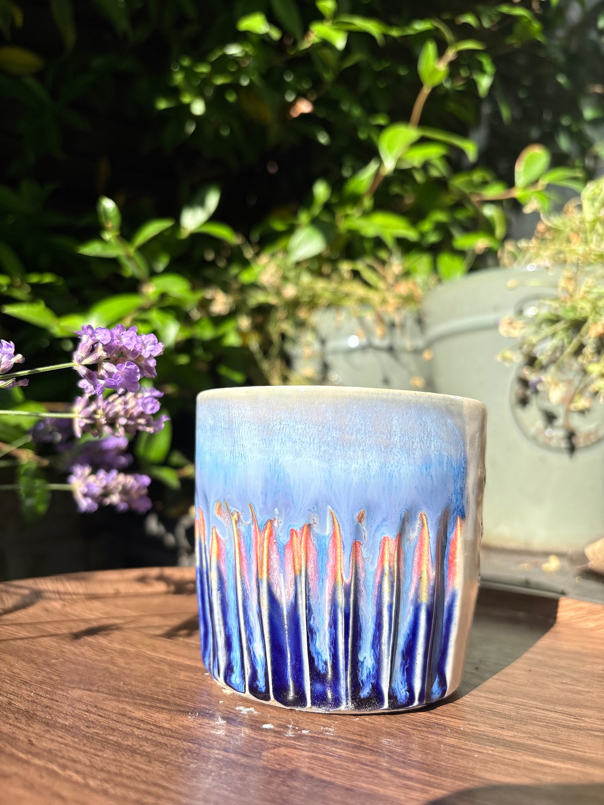 “welcome to the shit show" mug (Blue Night Sky)