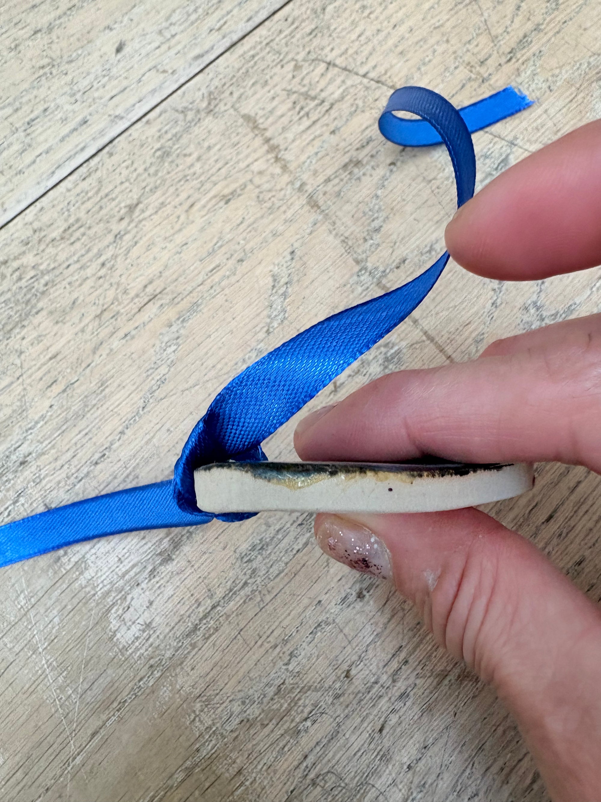 Cunt Hanging Decoration (large, blue)