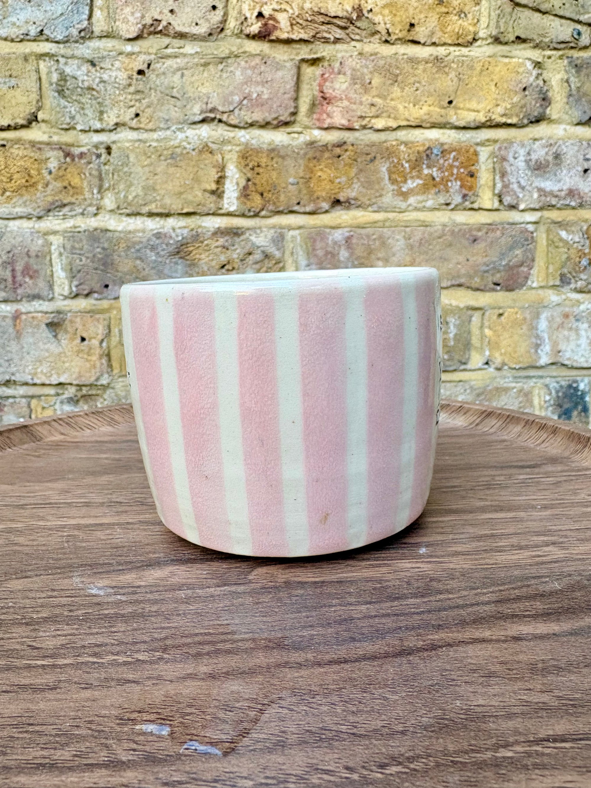 "Gentle reminder: in my luteal phase” "so cunt off you cretinous fuckwit " mug (pink stripe)