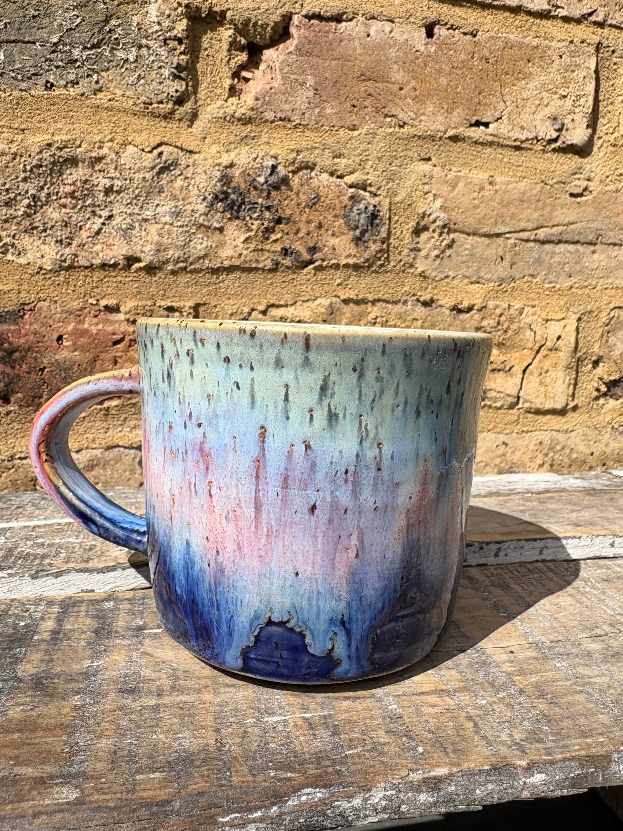 “the correct word is "vulva" mug (pink night sky)