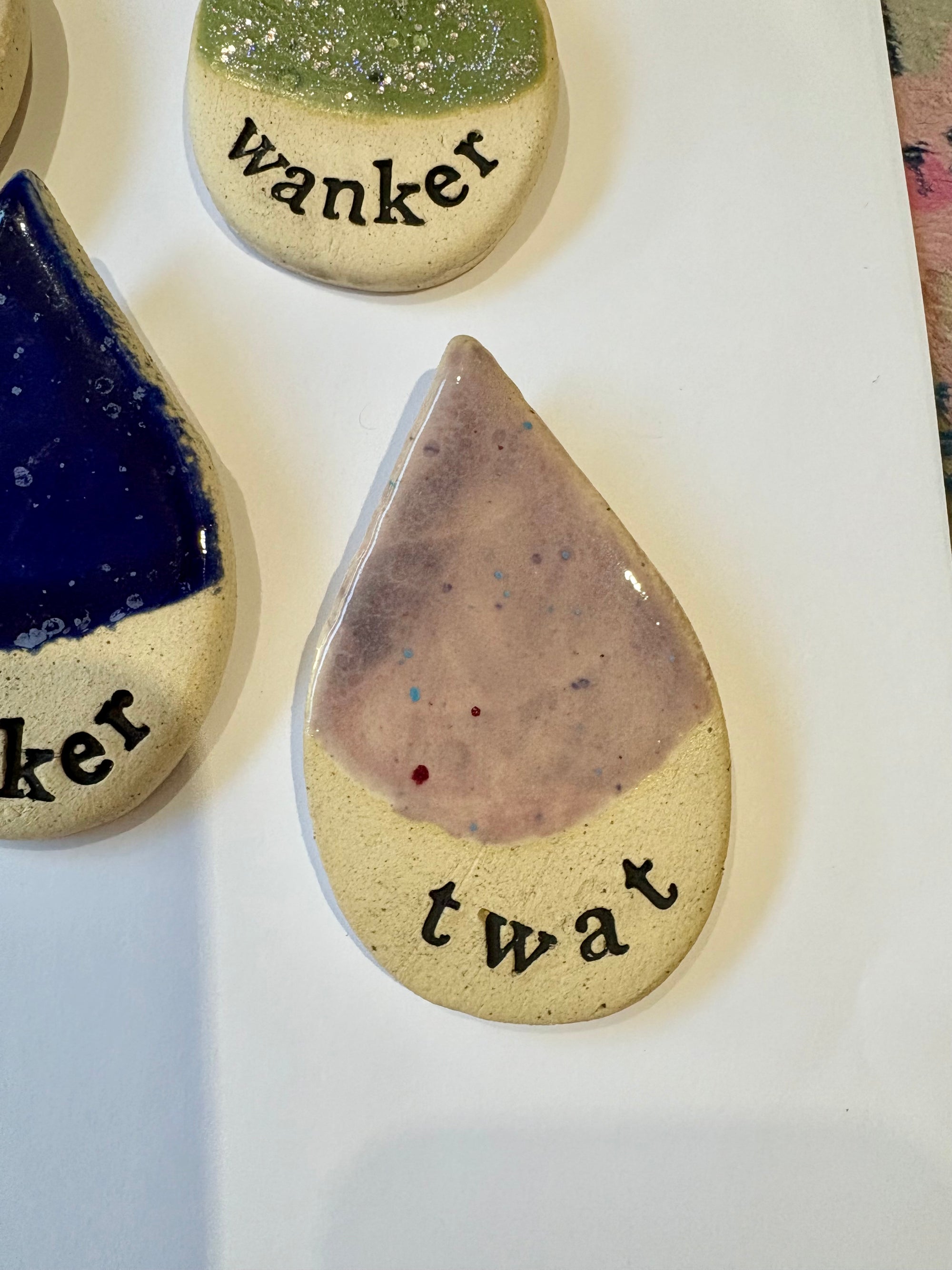 Sweary Magnet Set (4 magnets)