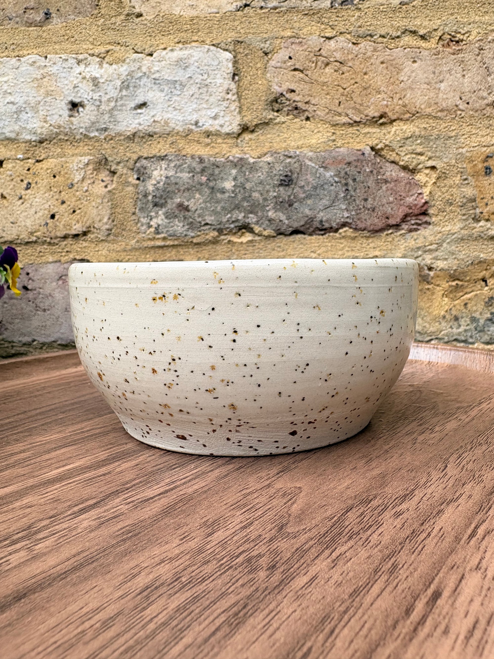"random shit" trinket dish (light blue speckle)