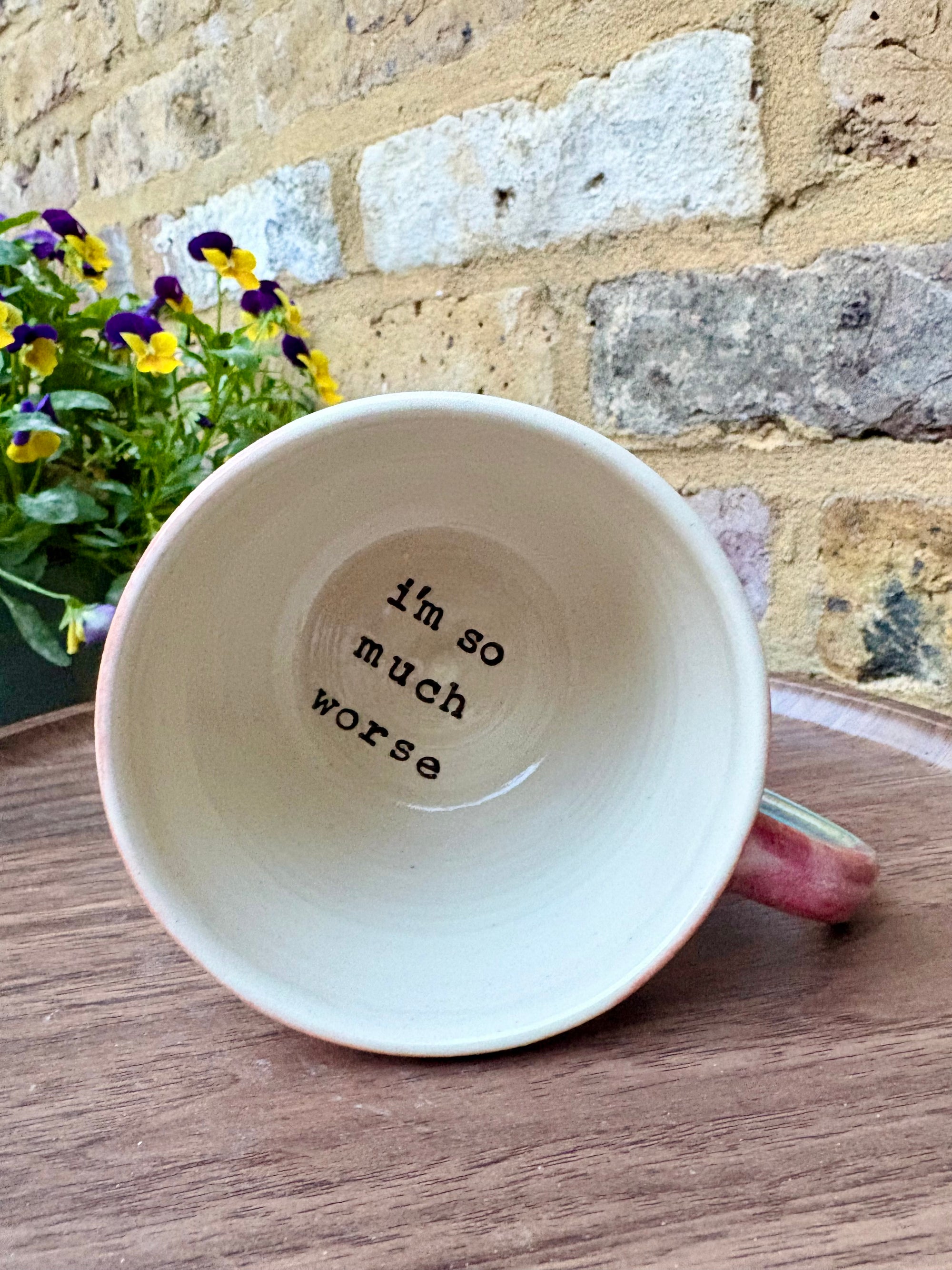 “I’m not like other girls" "I’m so much worse” mug (right hander, small, 260ml)