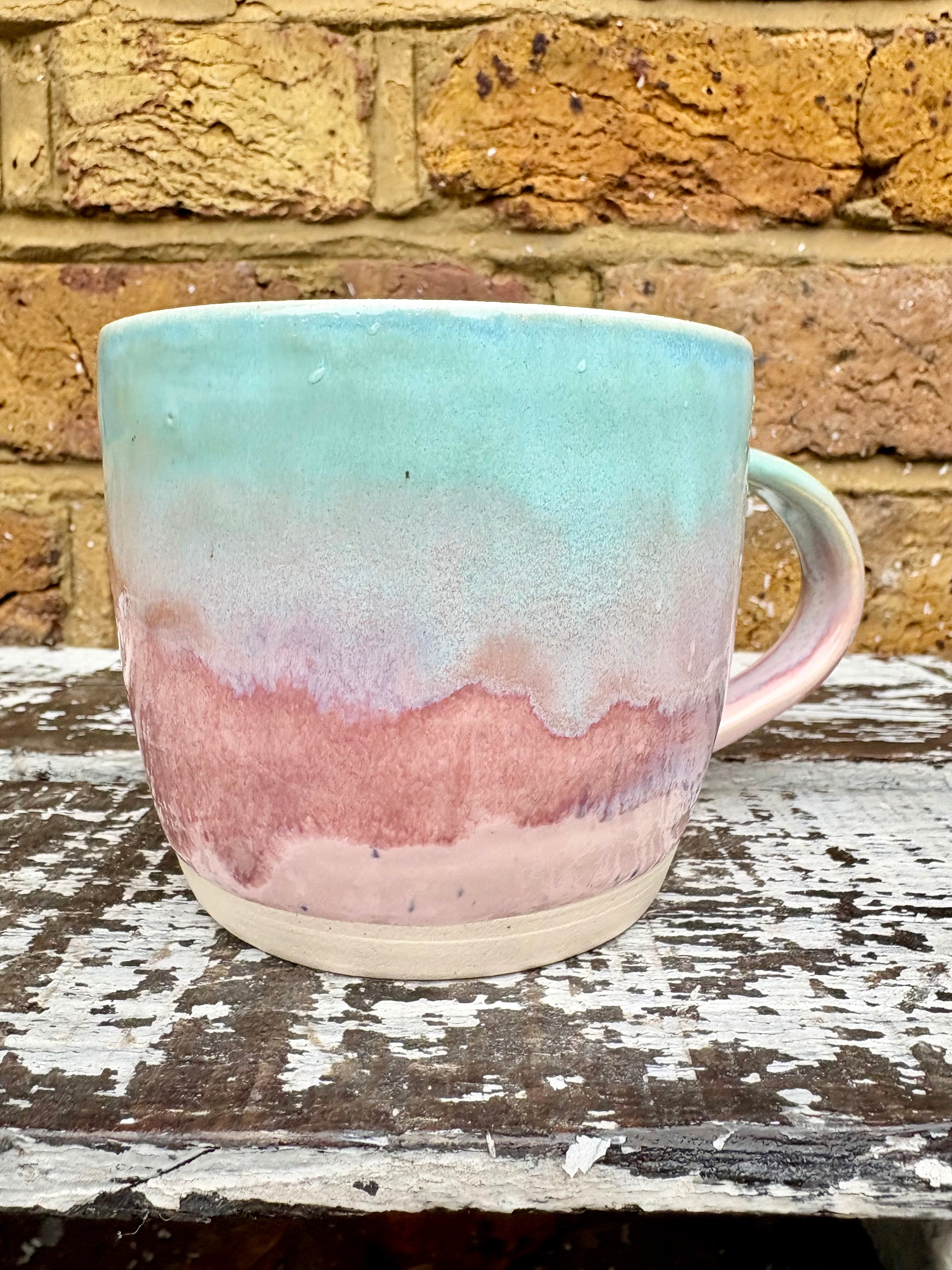 "cute but completely unhinged" mug