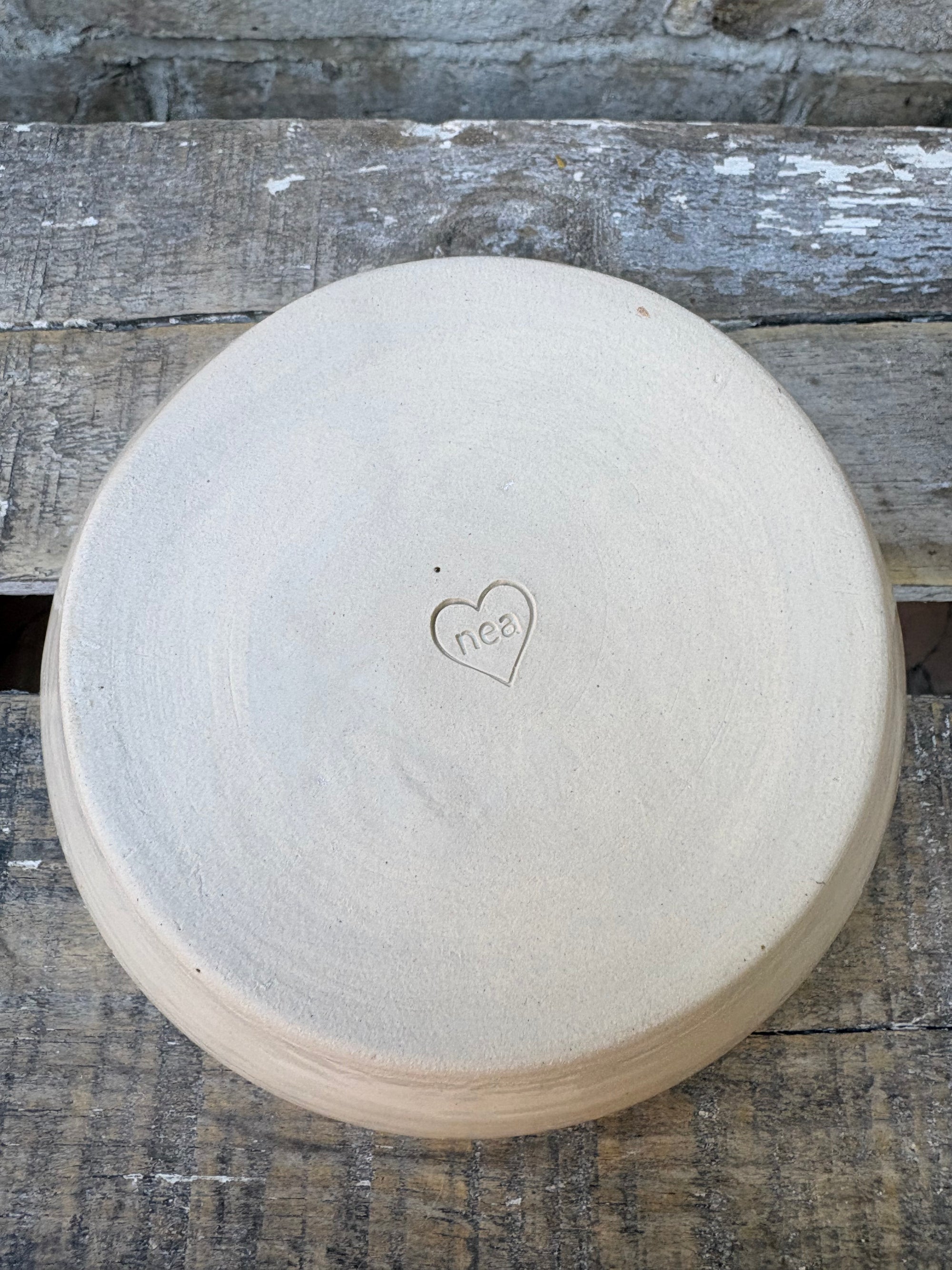 "random shit" trinket dish (light pink speckle)