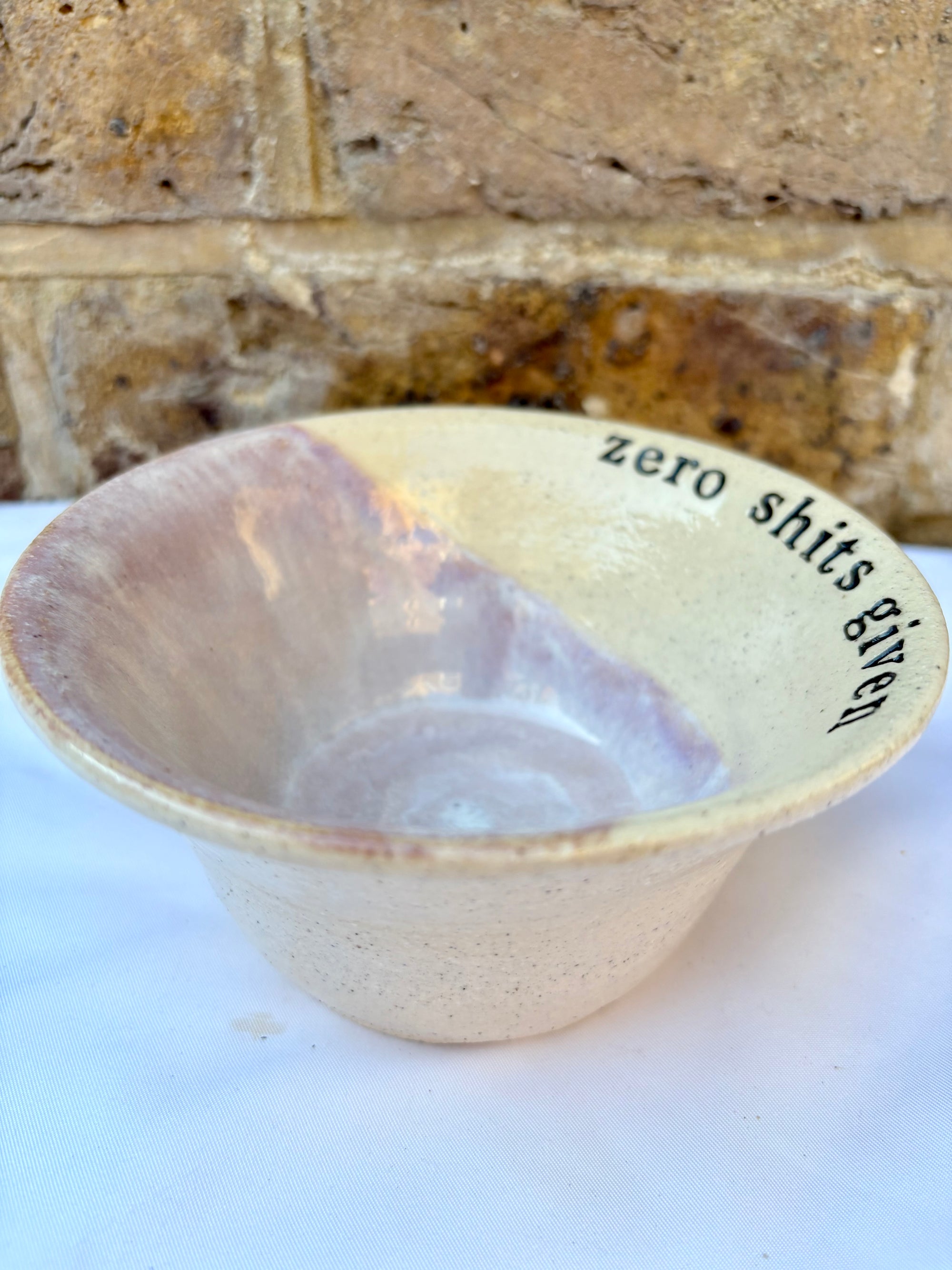 "zero shits given" bowl