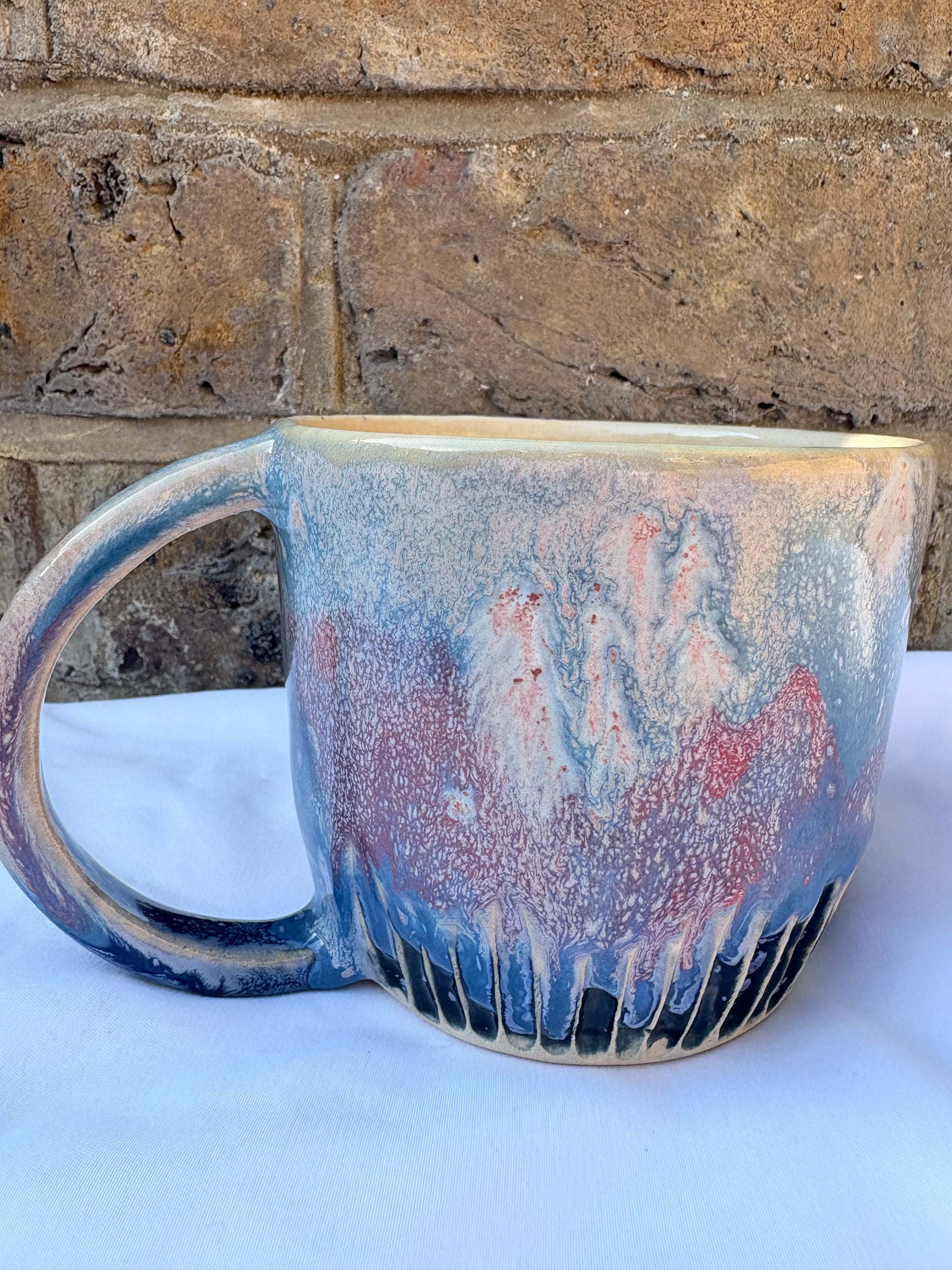 "ew, people" mug (Blue Night Sky)
