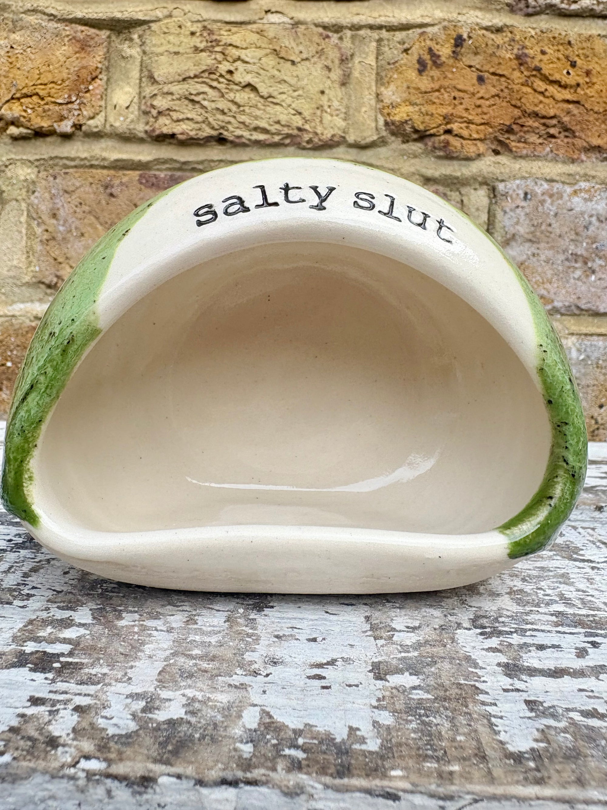 "Salty Slut" Salt Pig (Green Dream)
