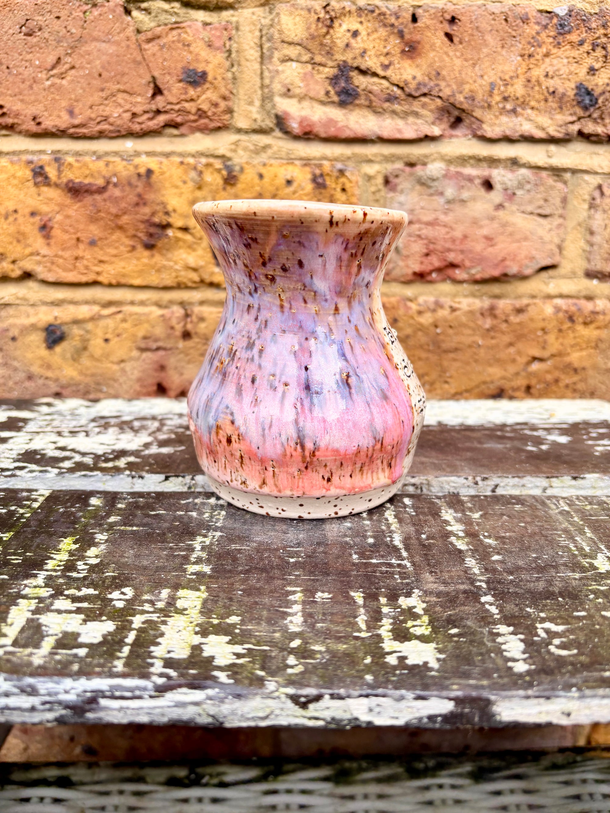 "bloom, die, repeat" chubby vase (lilac)