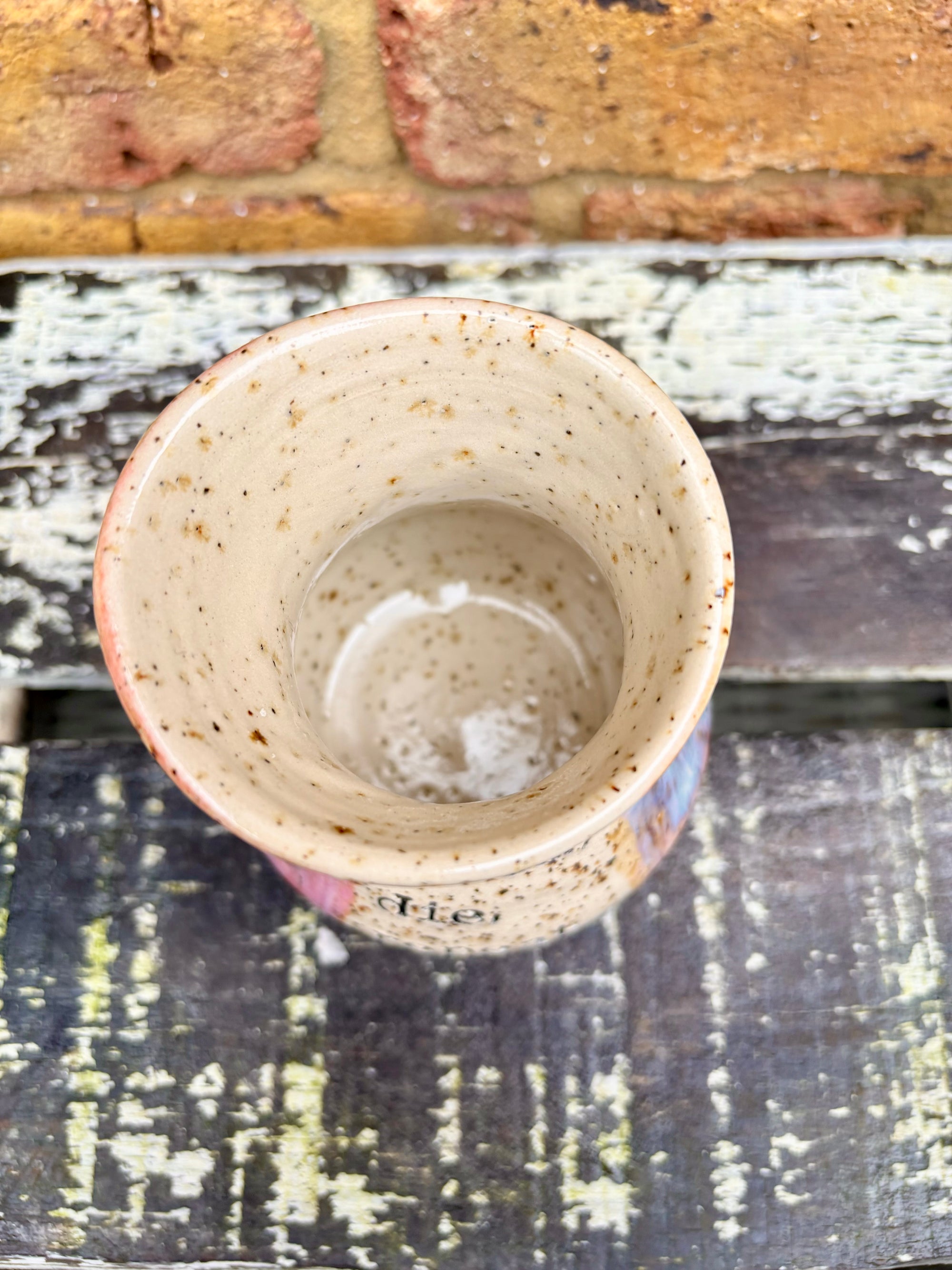 "bloom, die, repeat" chubby vase (lilac)