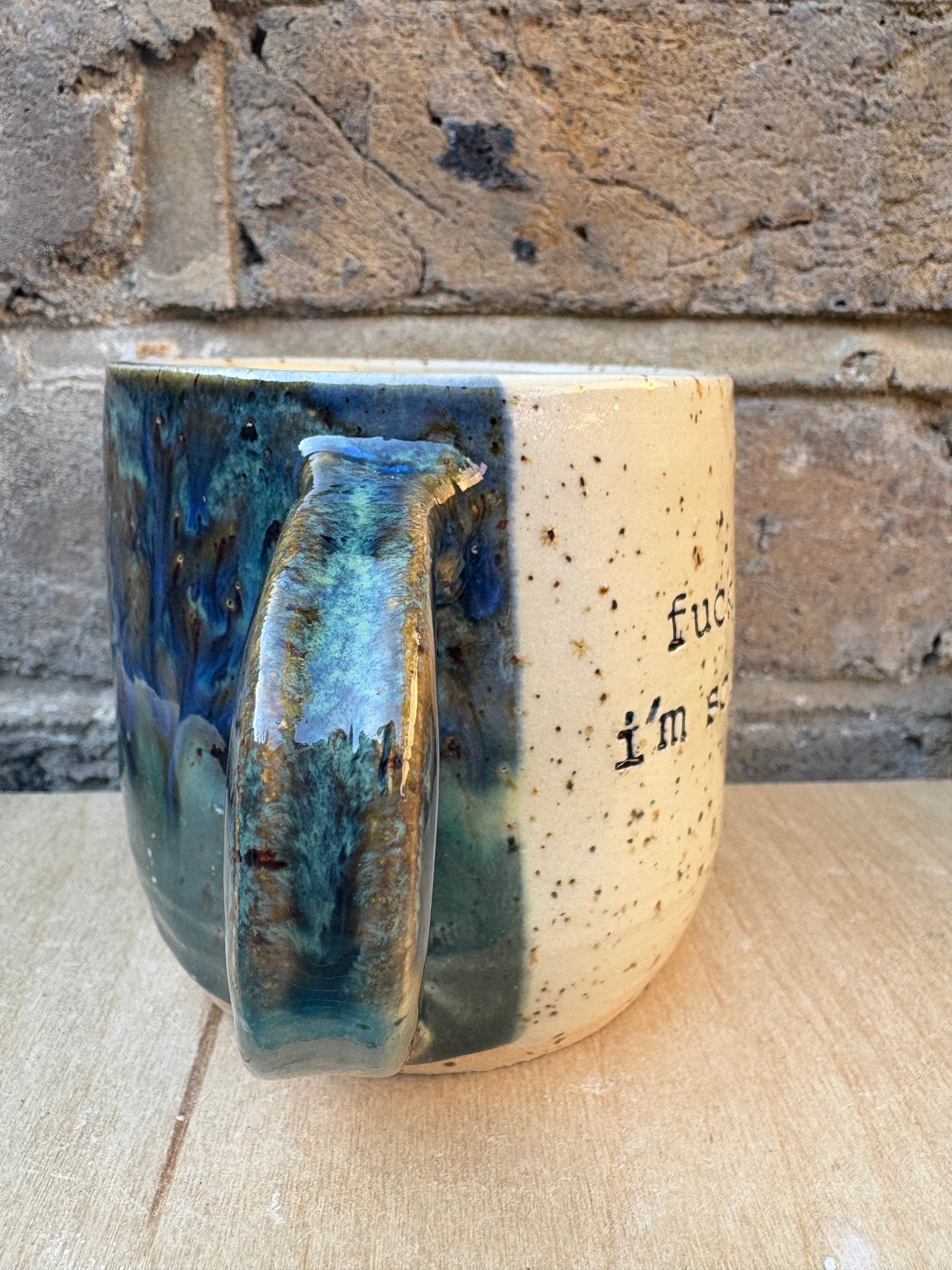 “Fuck off, i'm scrolling" mug