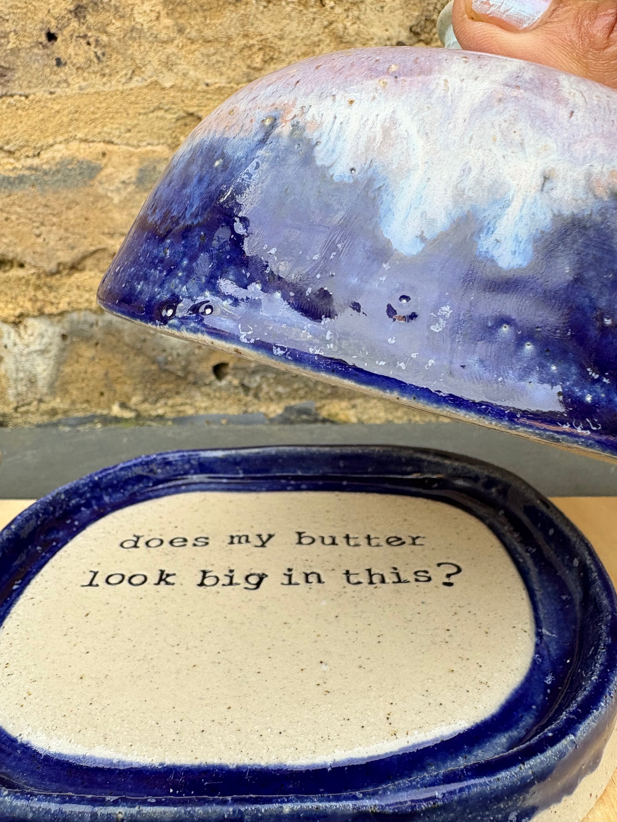 Butter Dish (does my butter look big in this?)