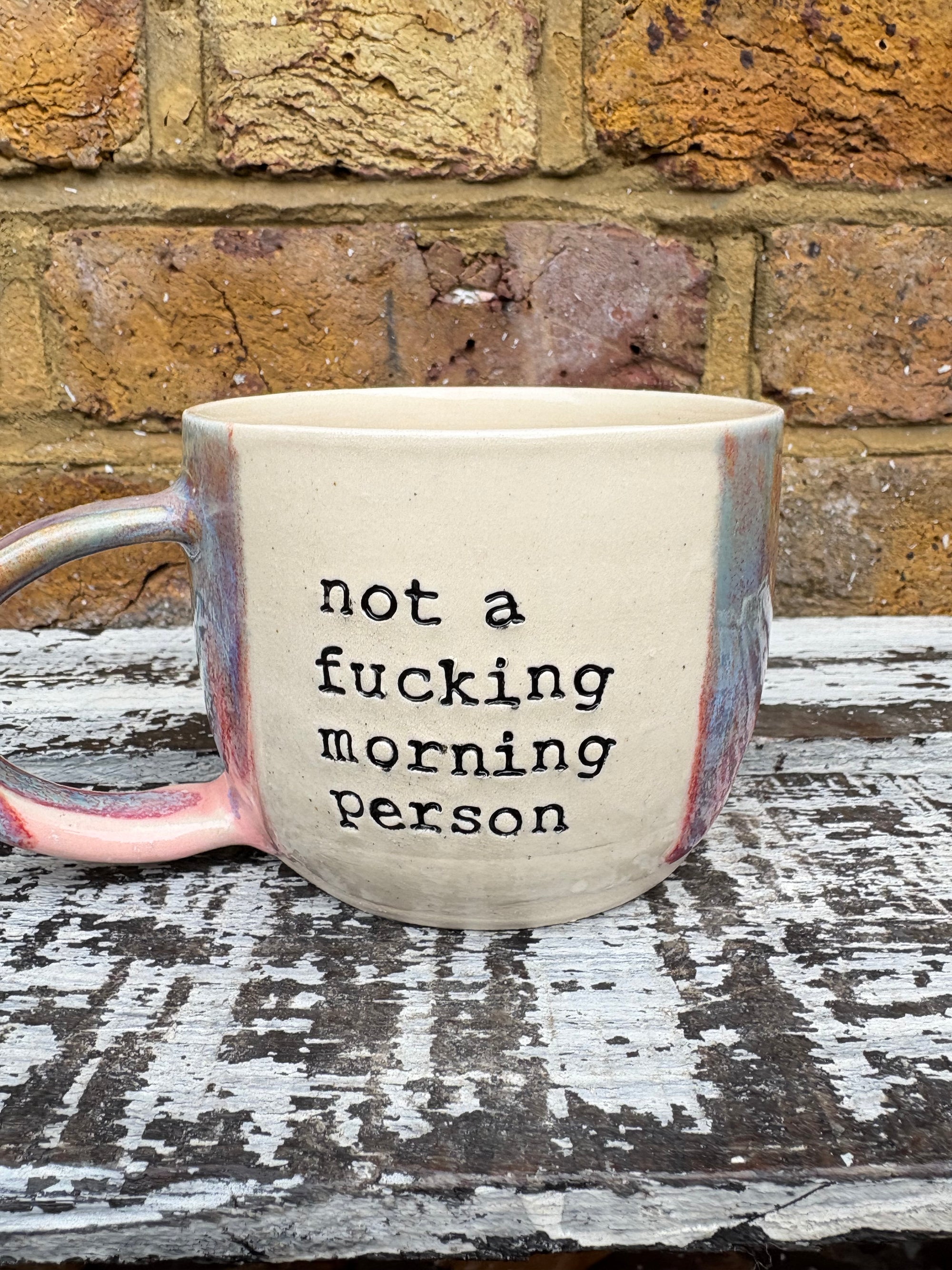 “not a fucking morning person" (Purple Sky)