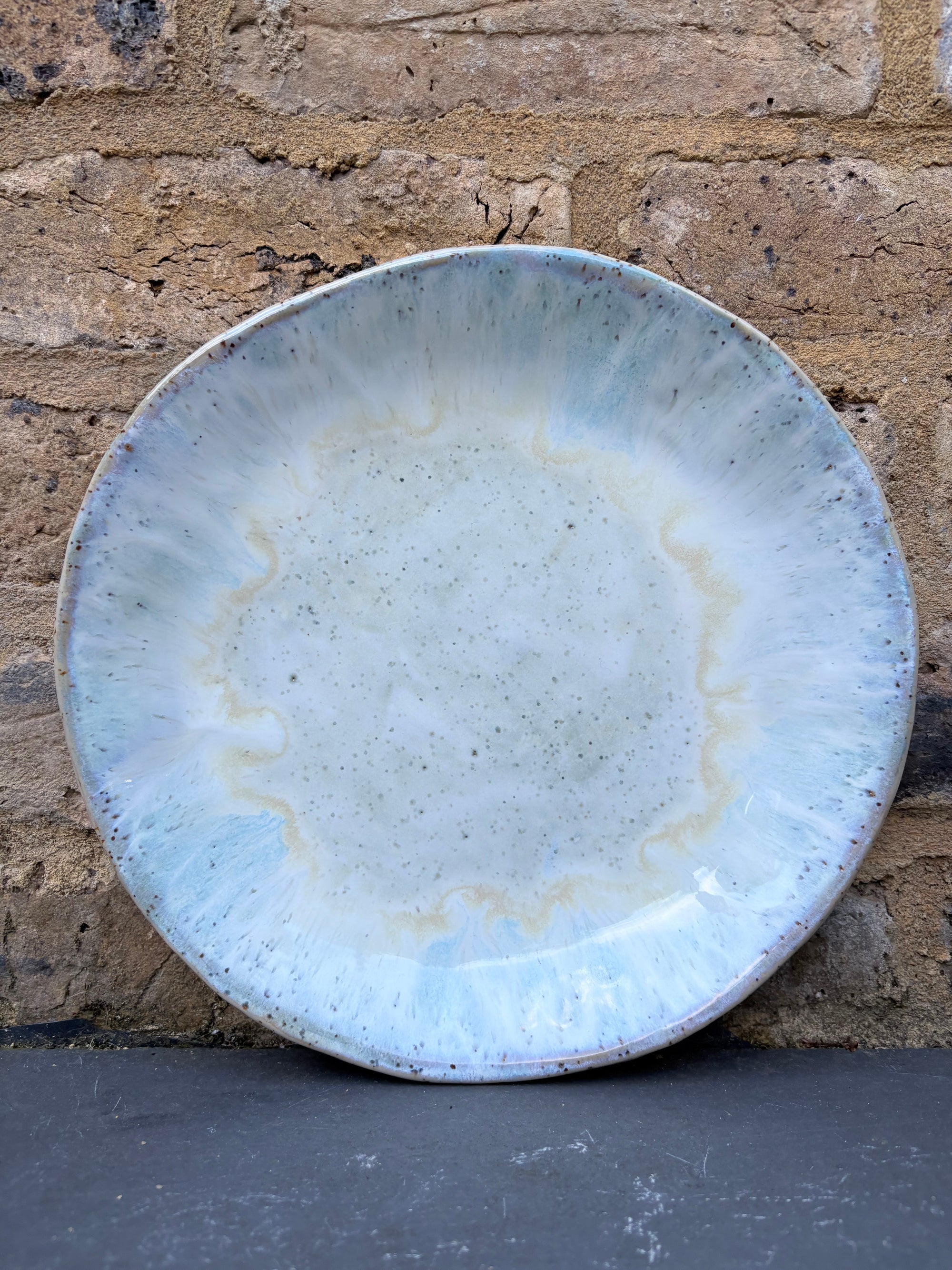 "fuck off, i'm eating" dinner plate