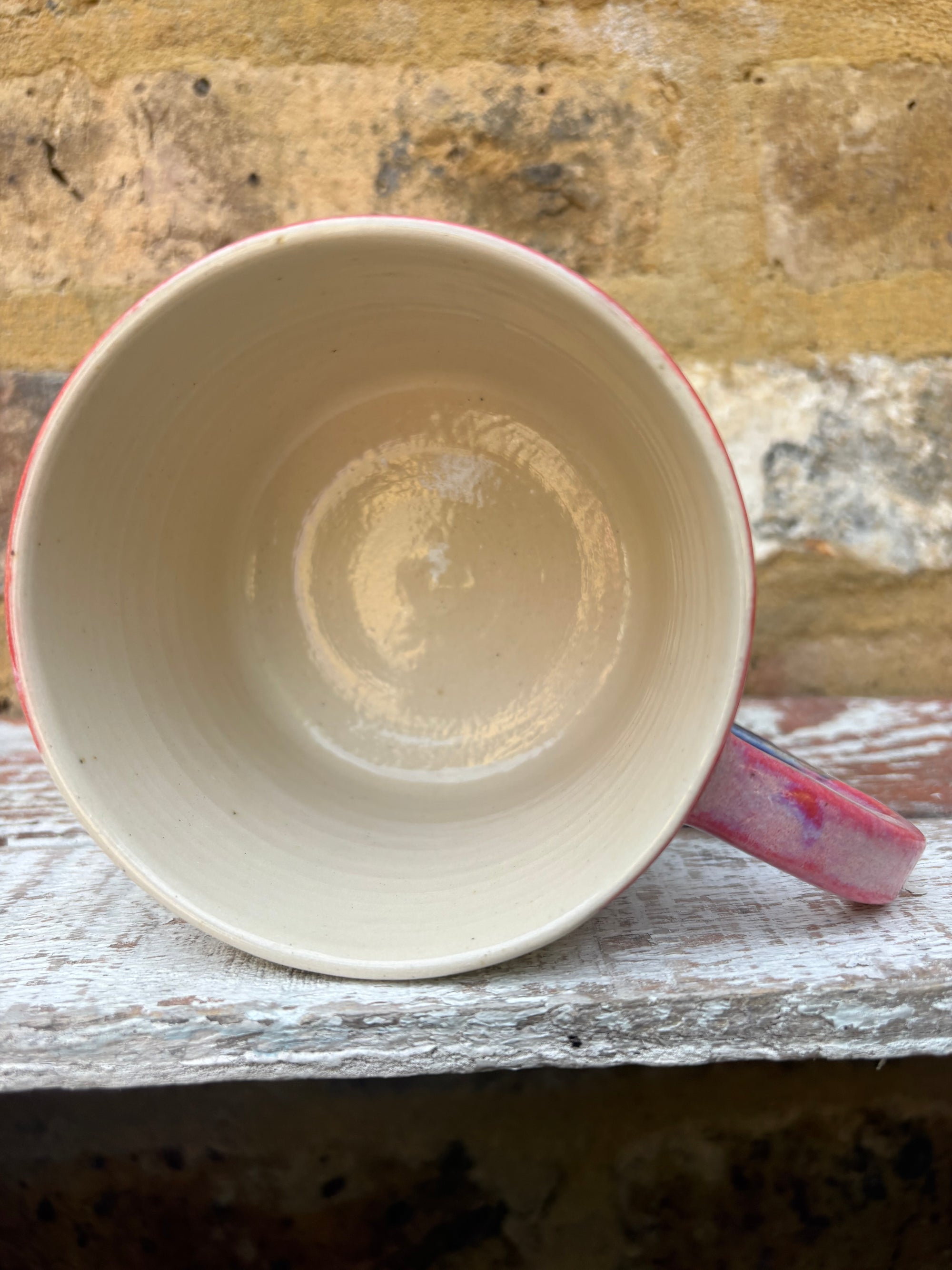 "I hope this email kills us both" mug (pink/ blue)