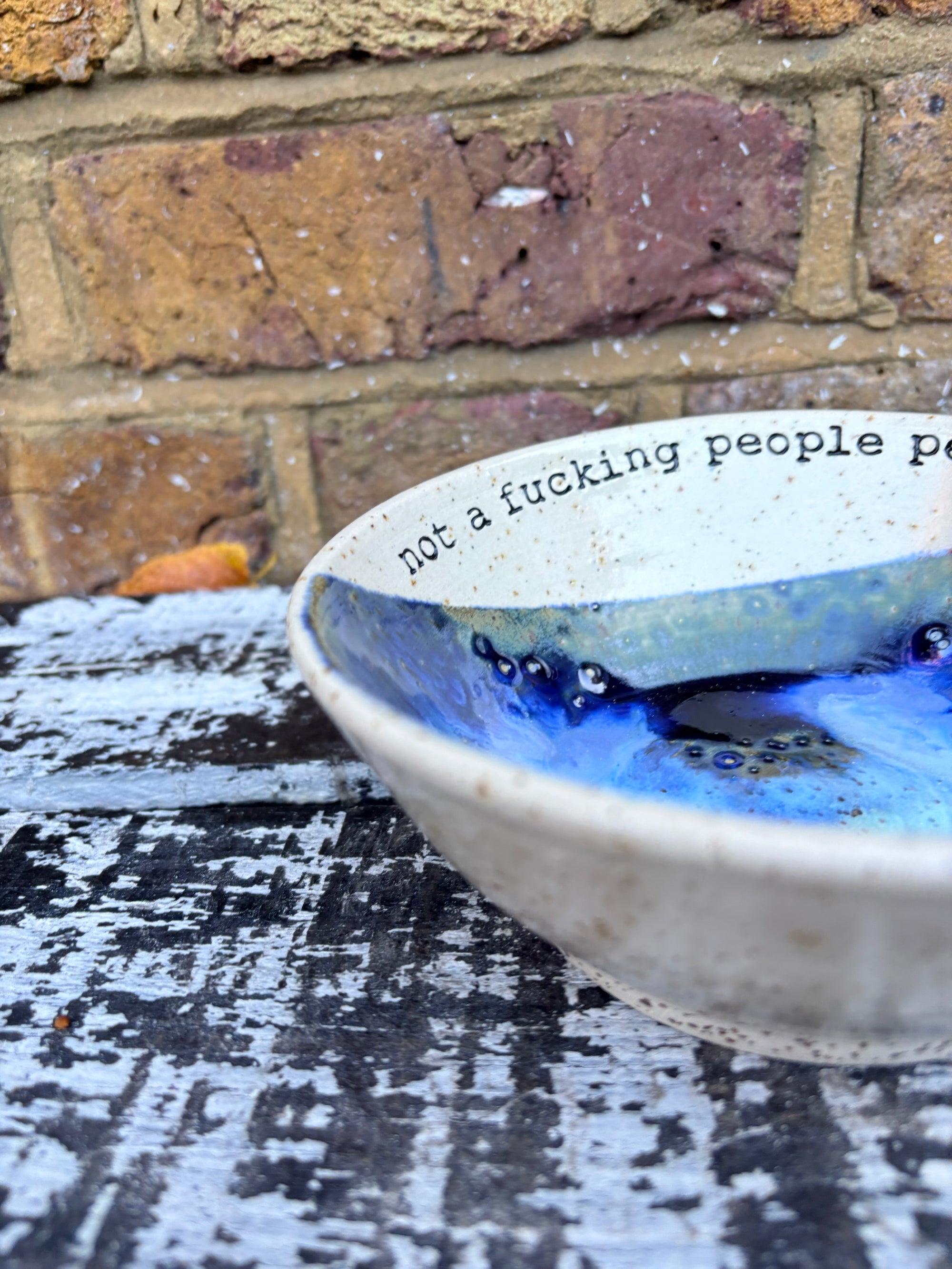 "not a fucking People Person" bowl