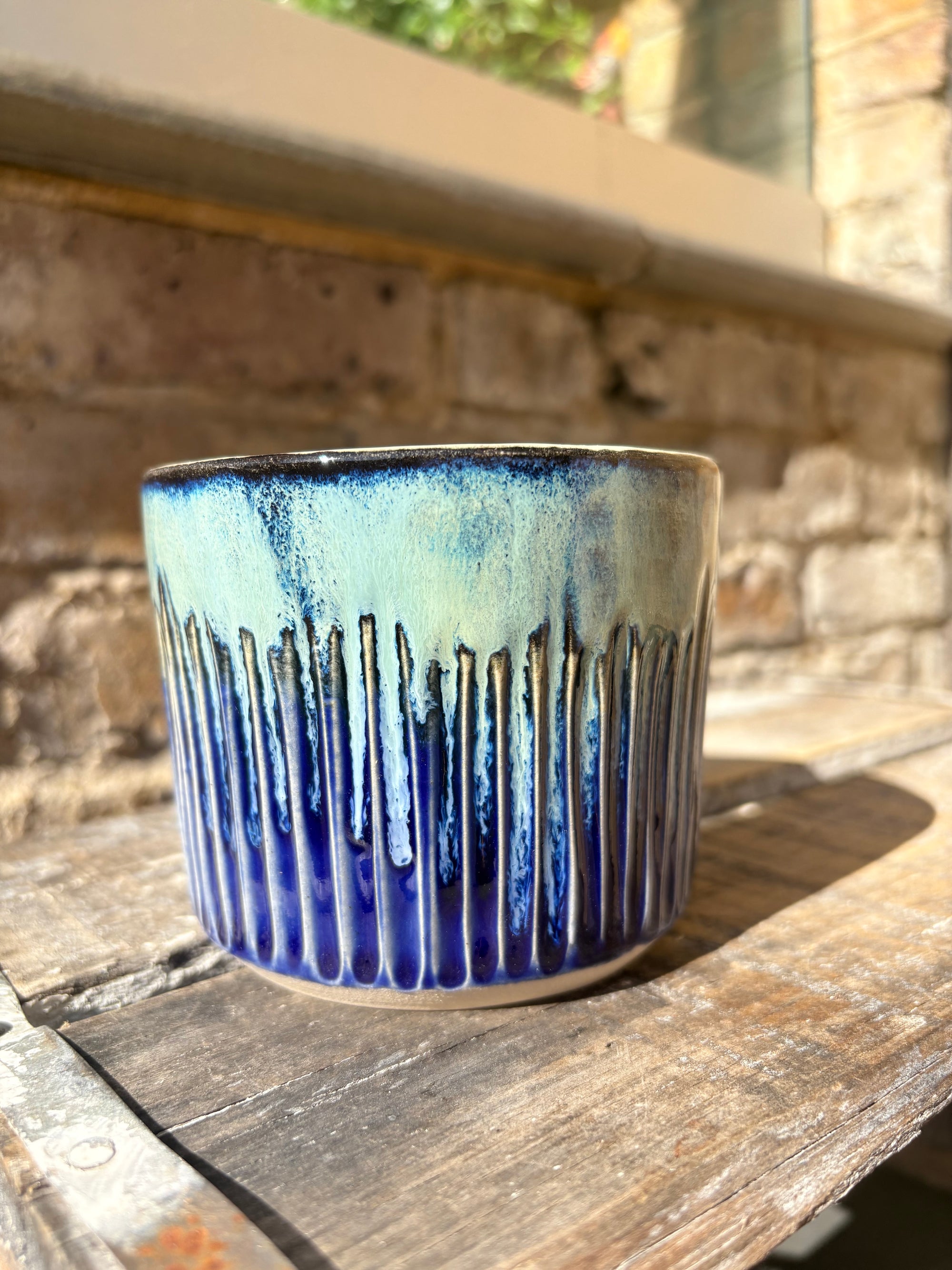 “No more fucking people pleasing" "if that’s okay with you" mug (blue shore)