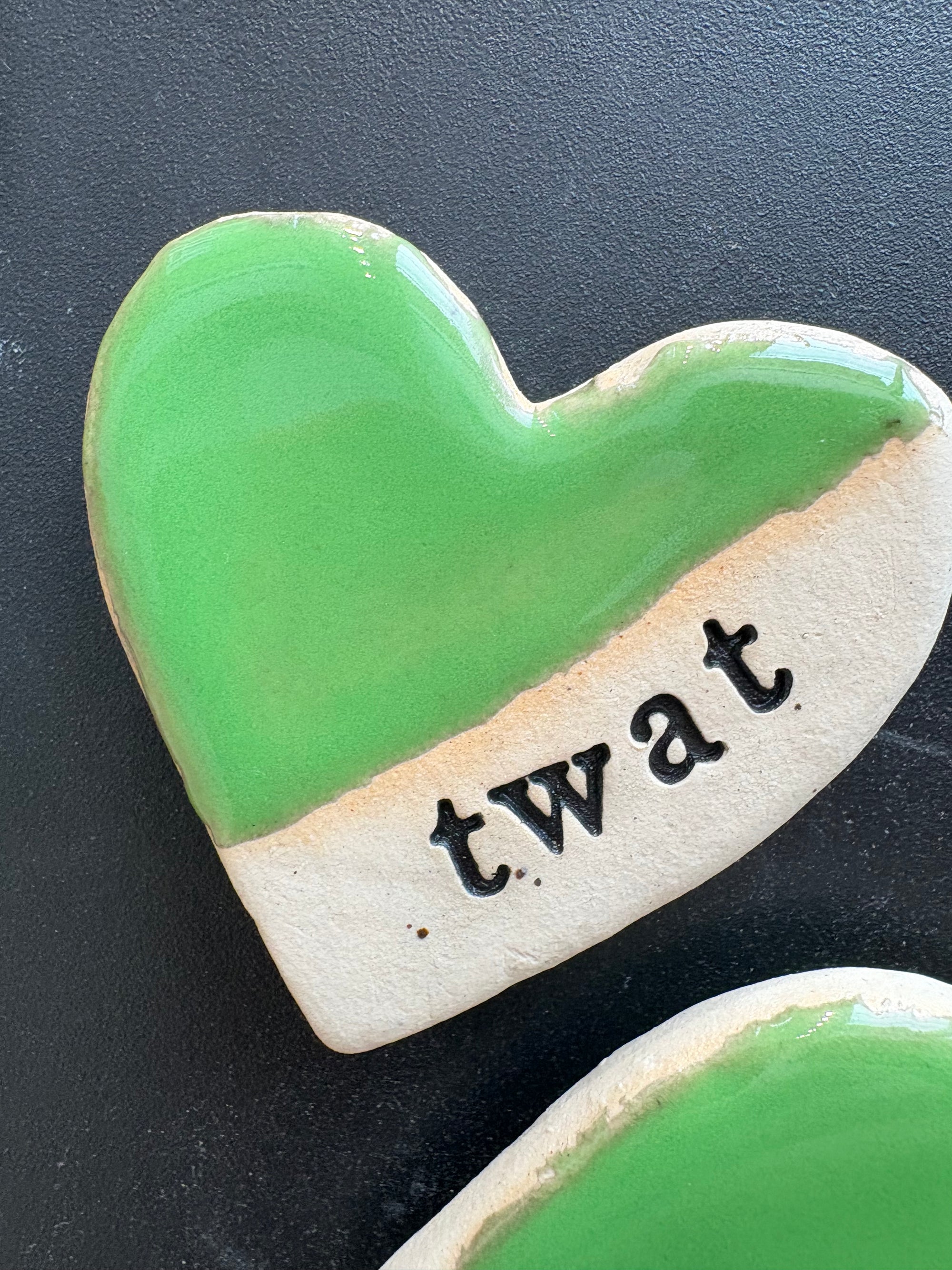 Twat Magnet (large, green)