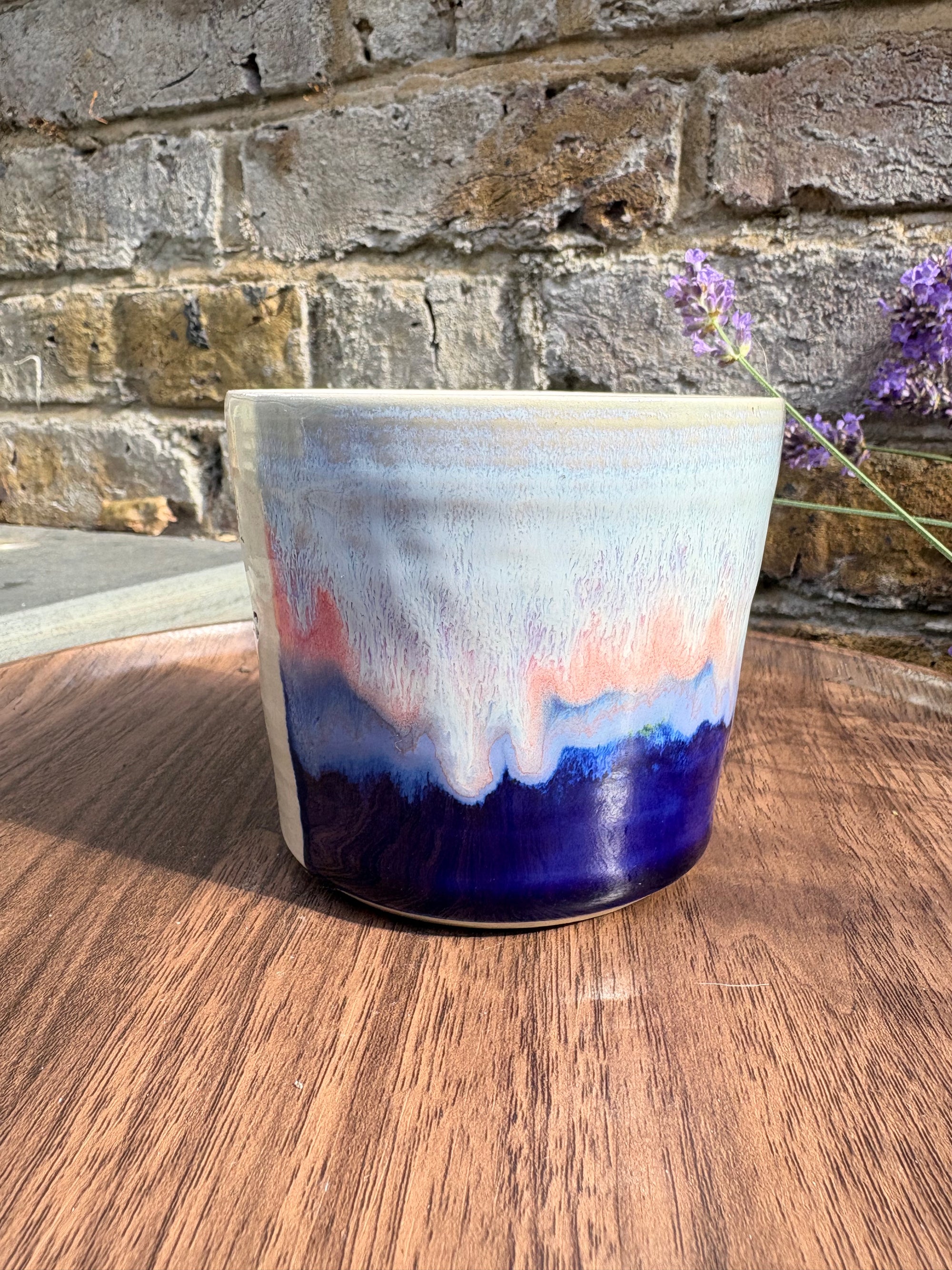 “fuck normal, i want magic", "cunty bastards" mug (Blue Night Sky)