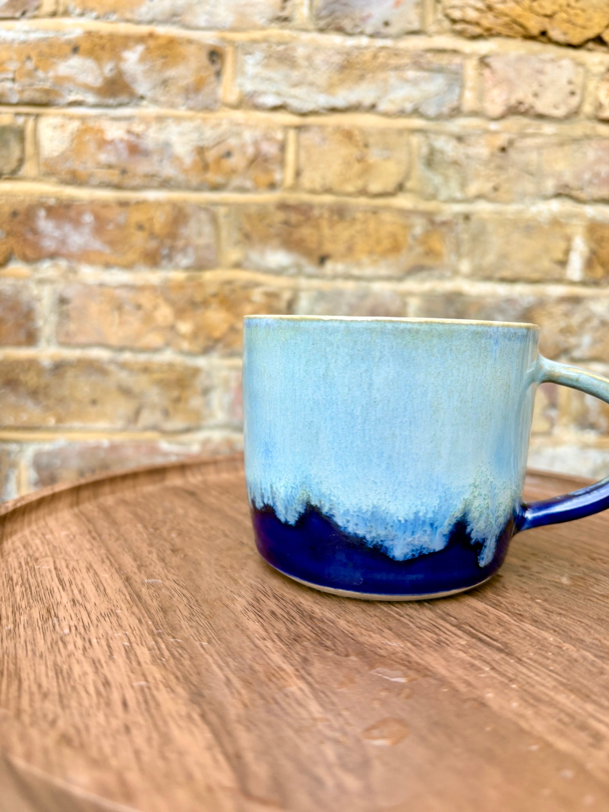 “fragile (like a bomb) mug (blue)
