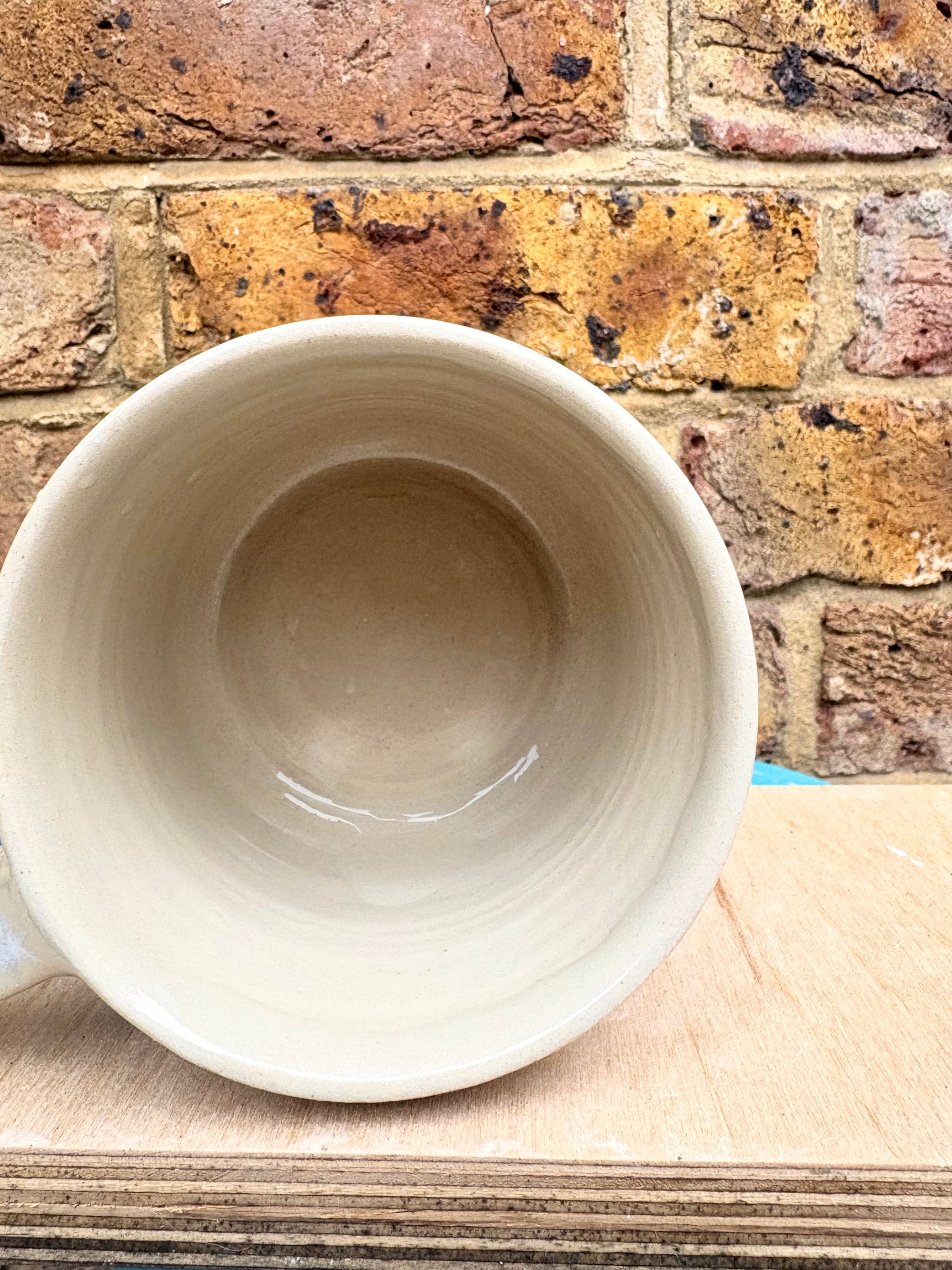 “sorry for what i said before I drank this” mug (blue night sky)