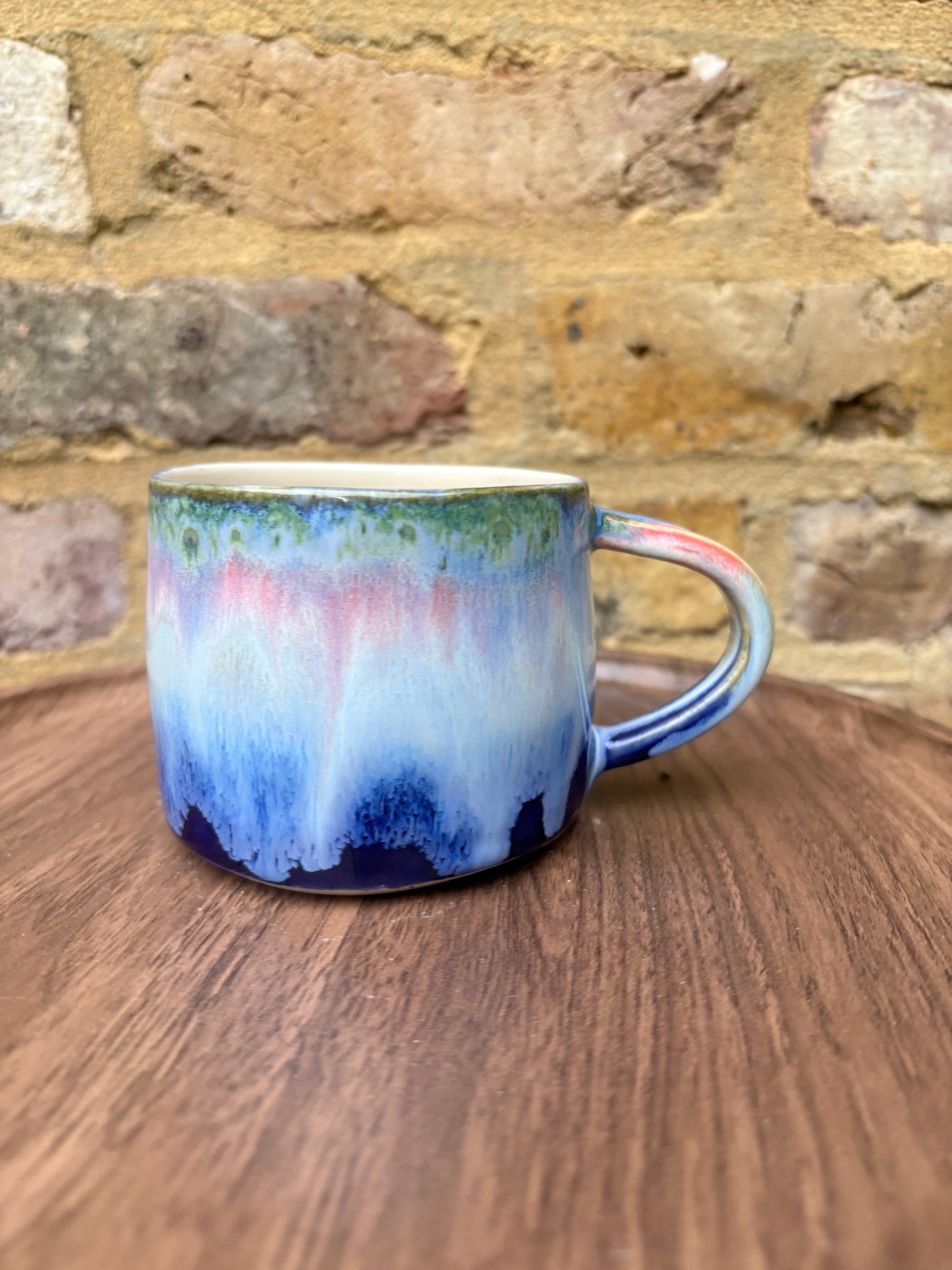 “fuck normal, i want magic" mug (Pink/blue)