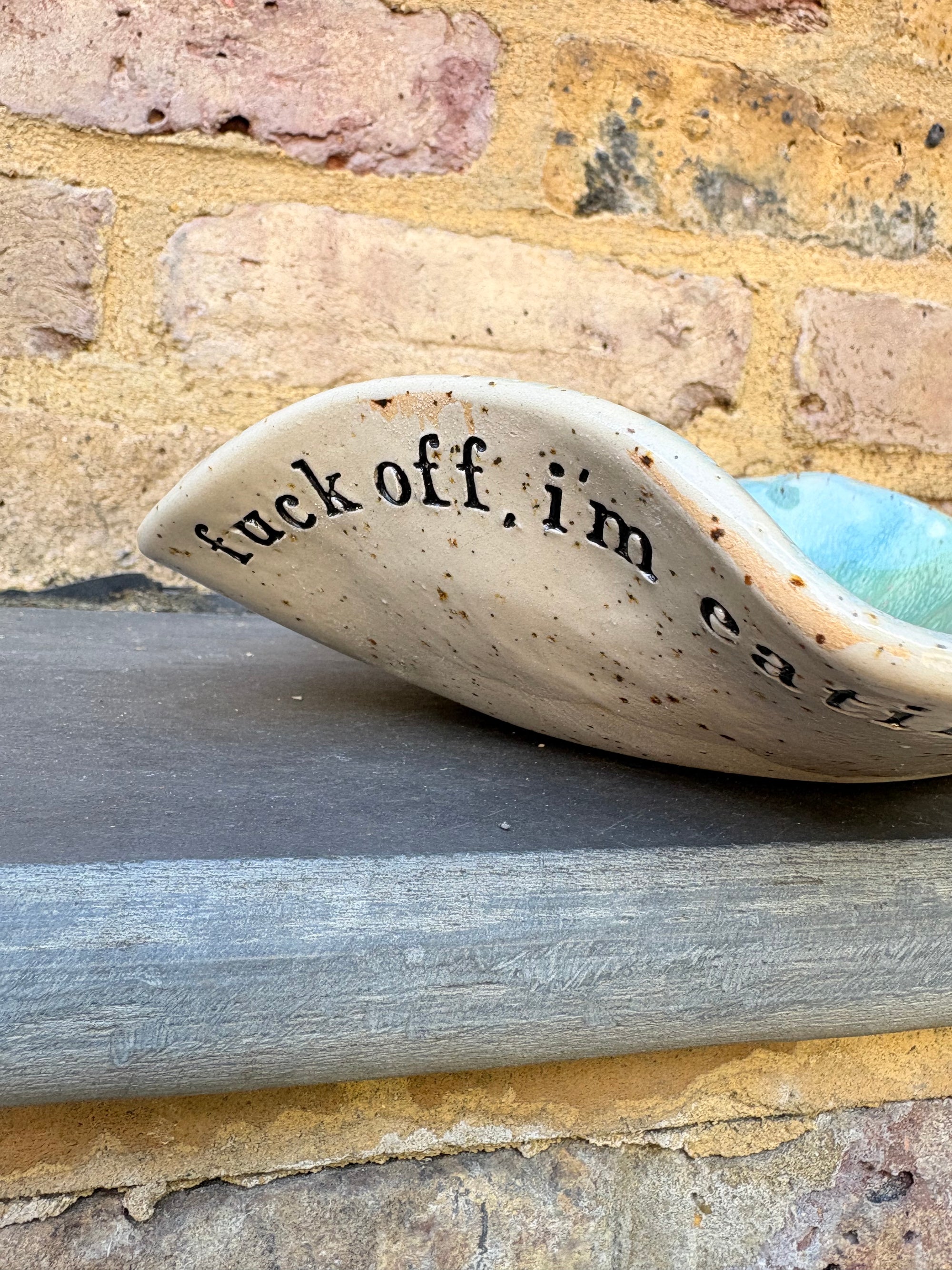 "fuck off, i'm eating" bowl