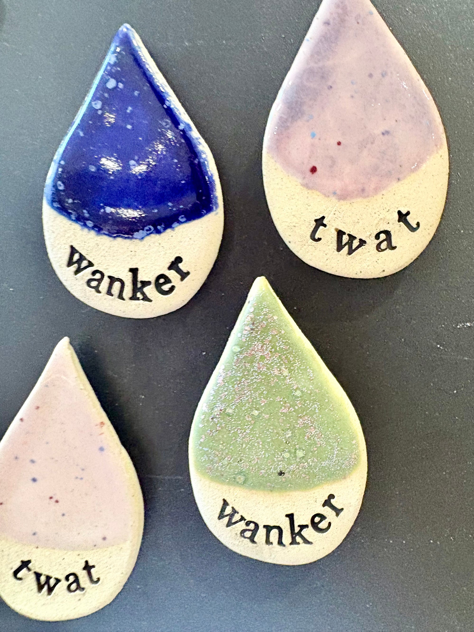 Sweary Magnet Set (4 magnets)