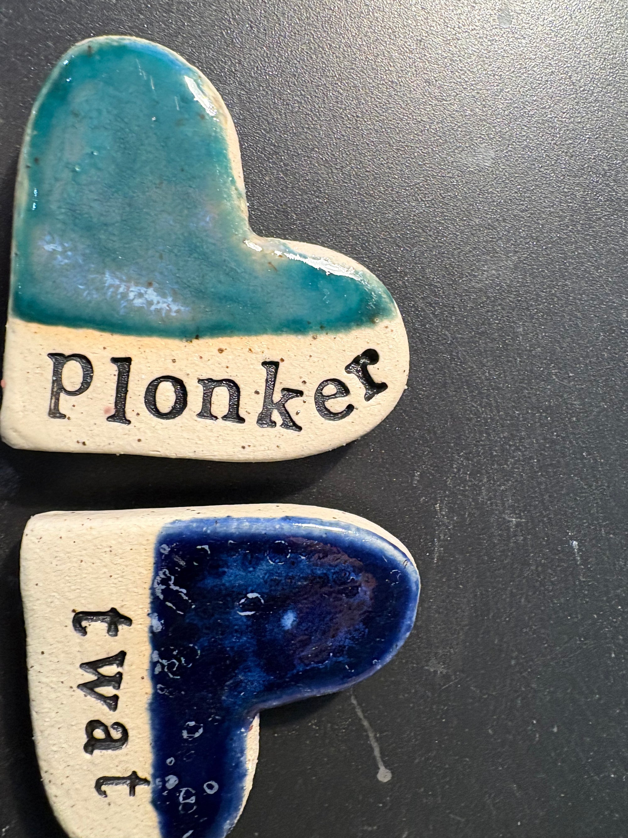 Sweary Magnet Set (4 heart shaped magnets)