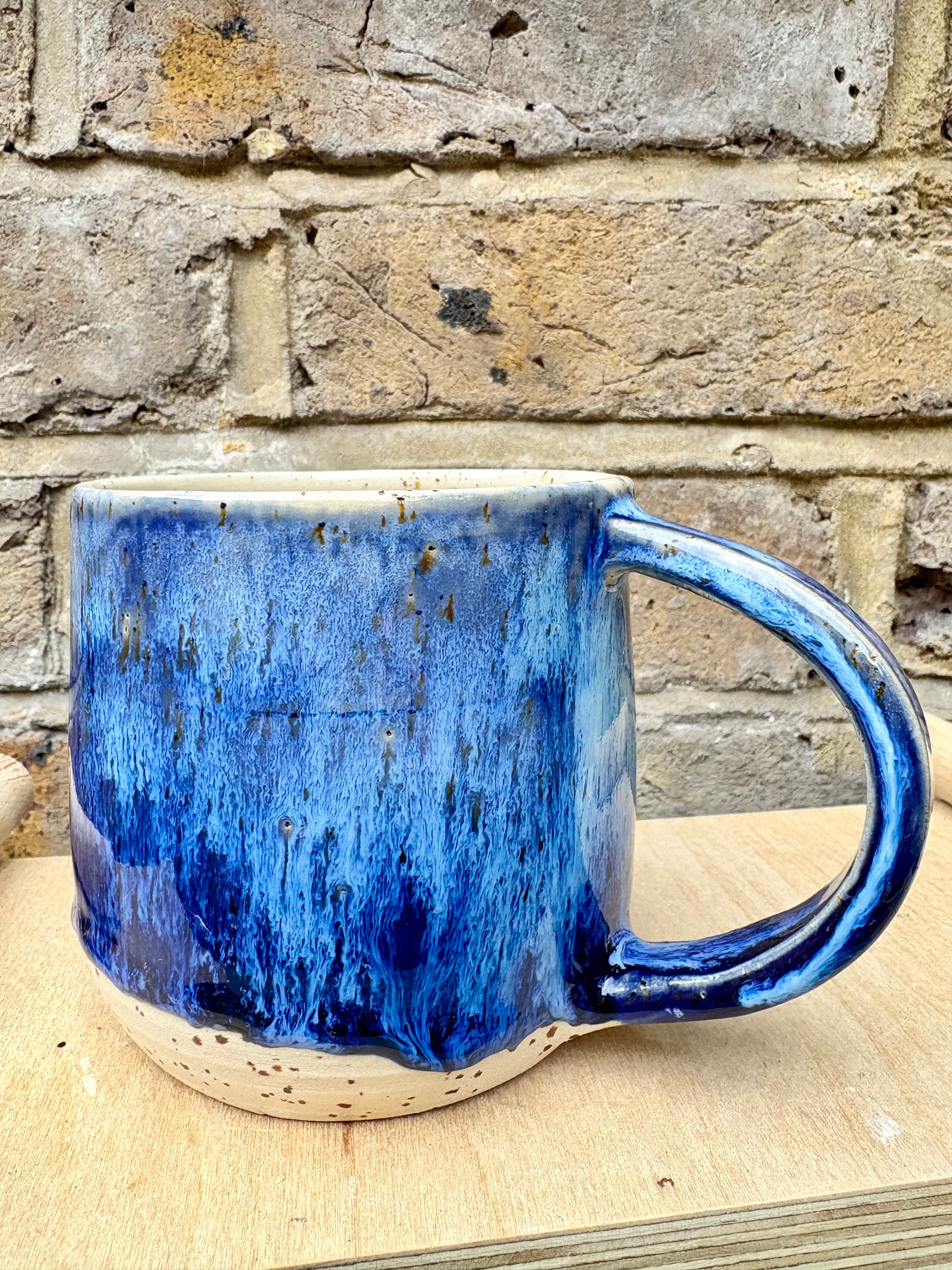 "Fuck off i'm reading" mug (deep blue)