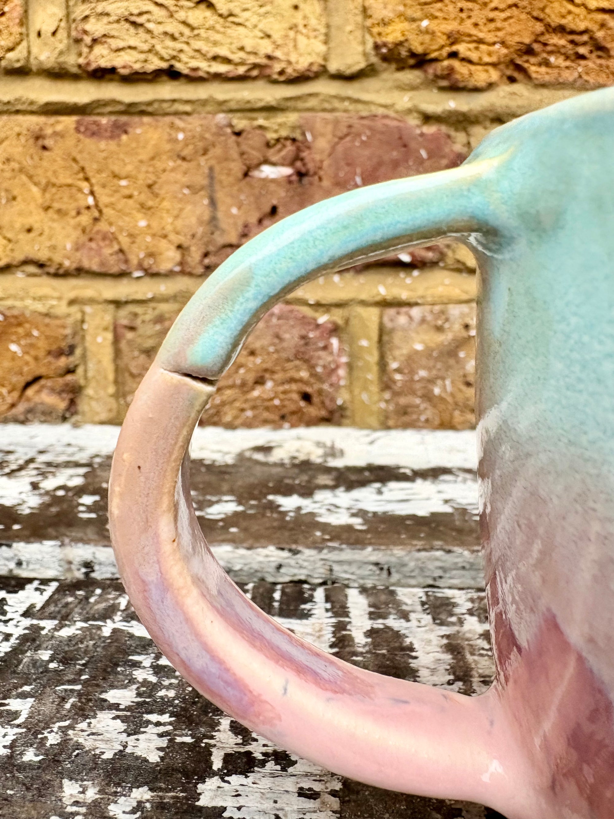 “this too shall pass"..."it fucking better" mug