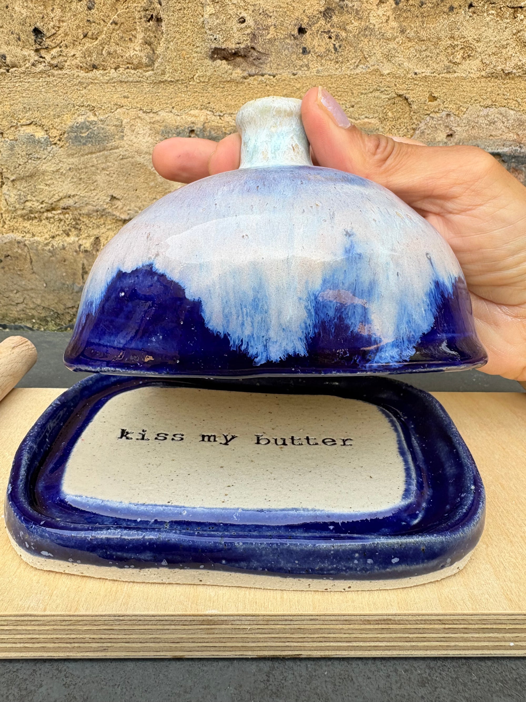 Butter Dish (kiss my butter)