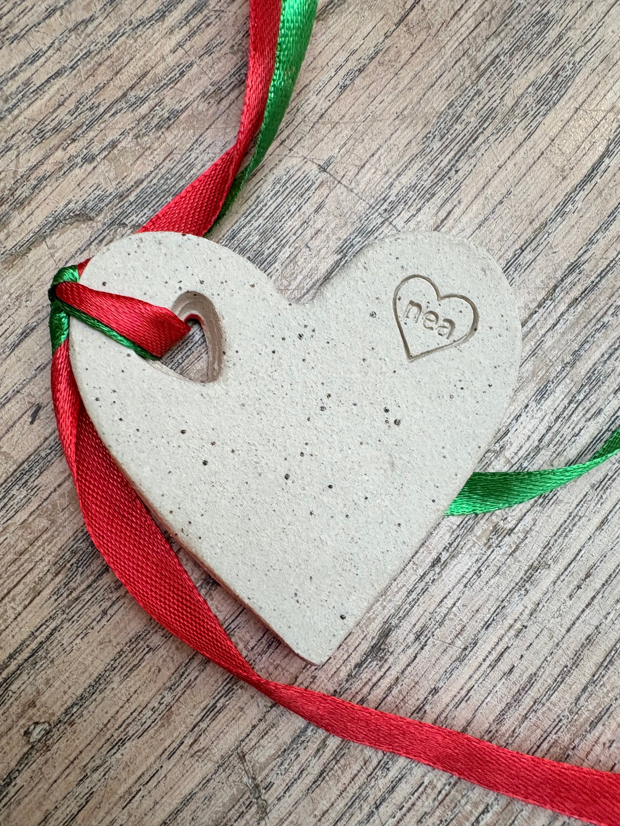 “merry cuntmas” hanging decoration (red and white, large)