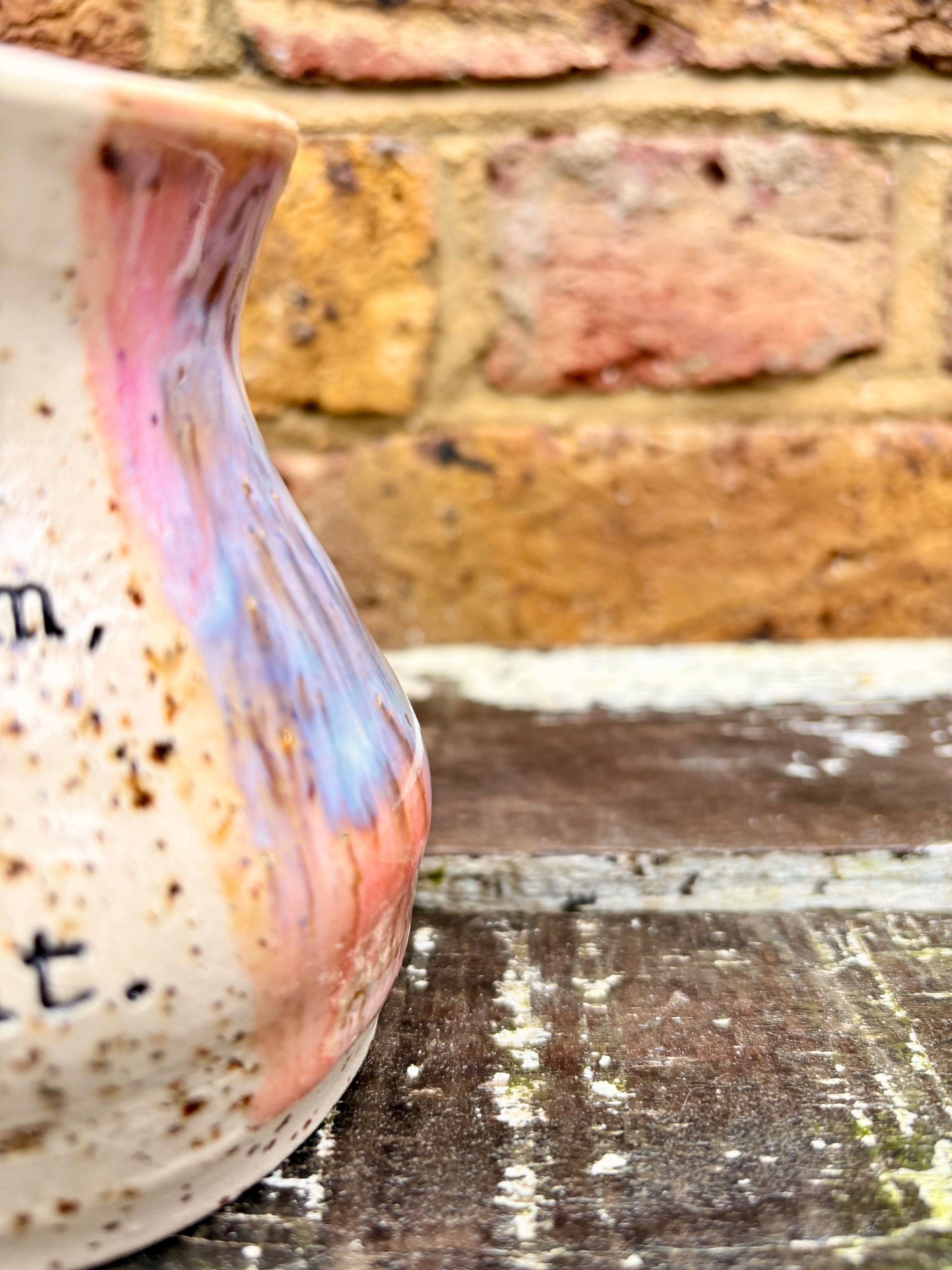 "bloom, die, repeat" chubby vase (lilac)