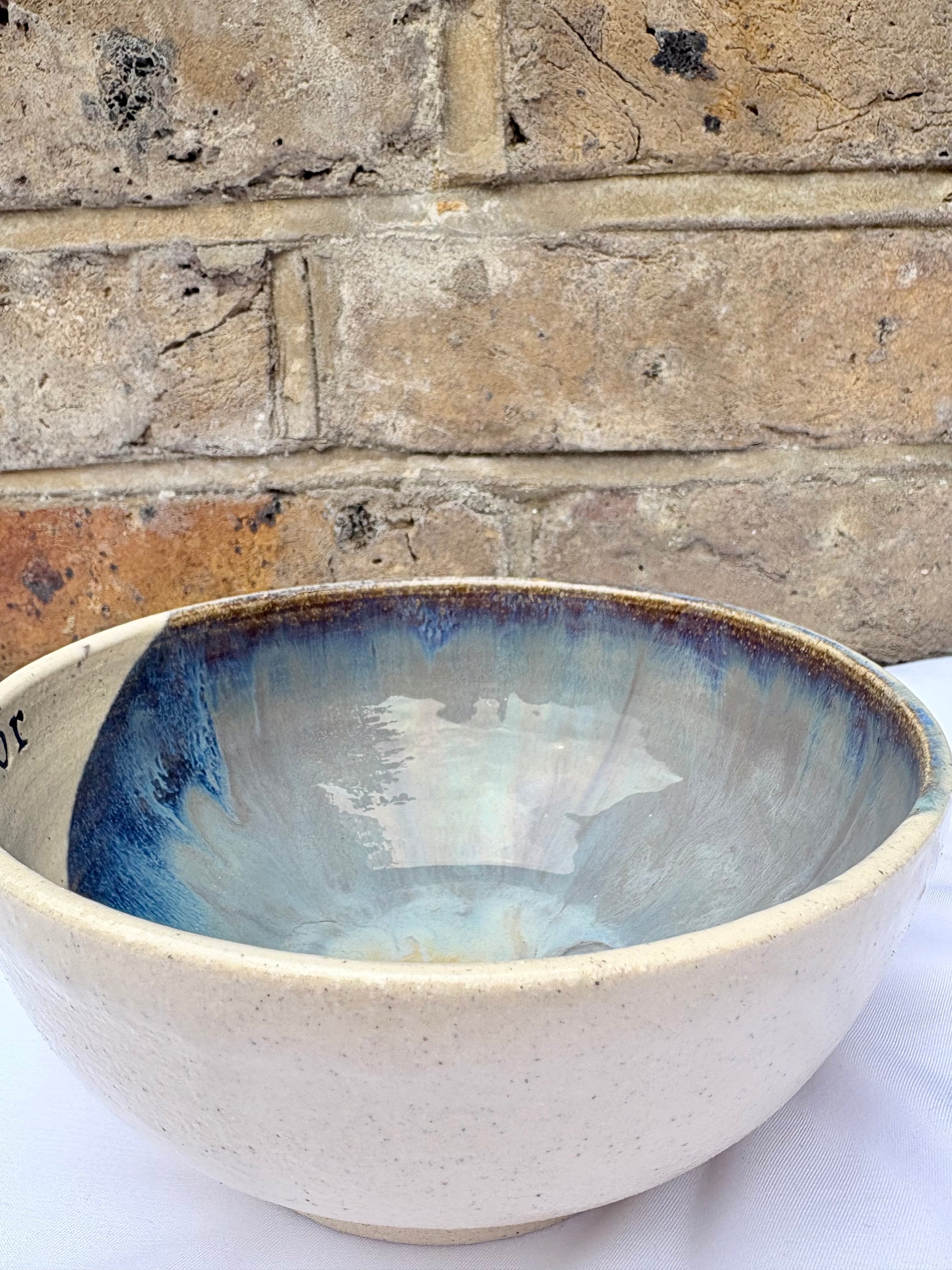 “small talk survivor" bowl (Lavender Sky)