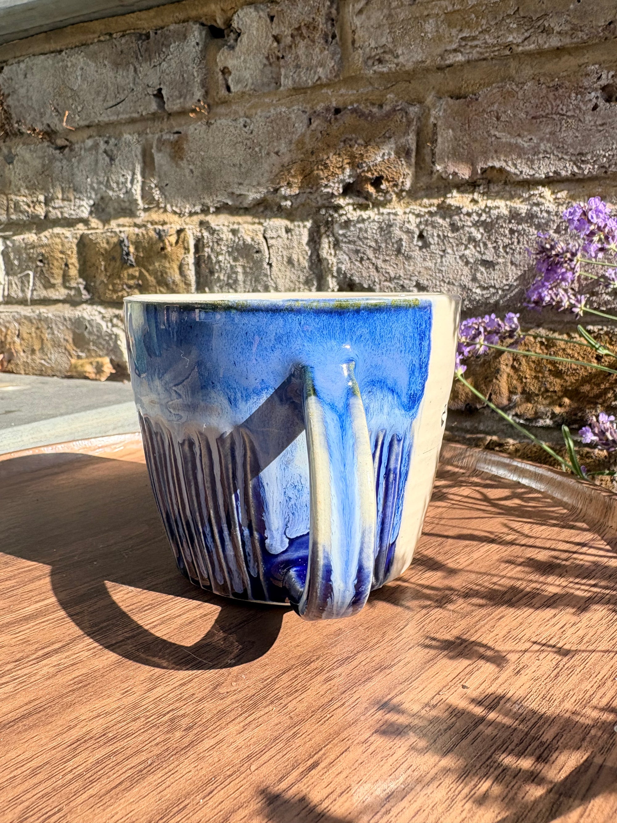 “ew people" mug (350ml, blues)