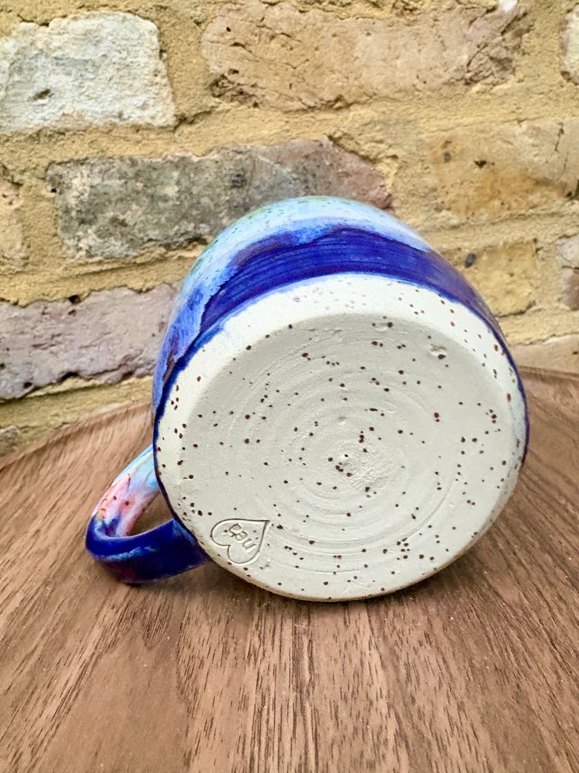 “fuck normal, i want magic" mug (Blue Night Sky)