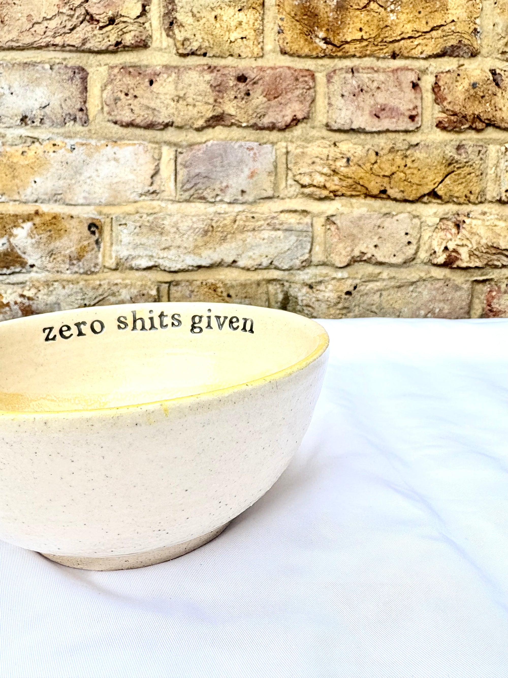 "zero shits given" bowl
