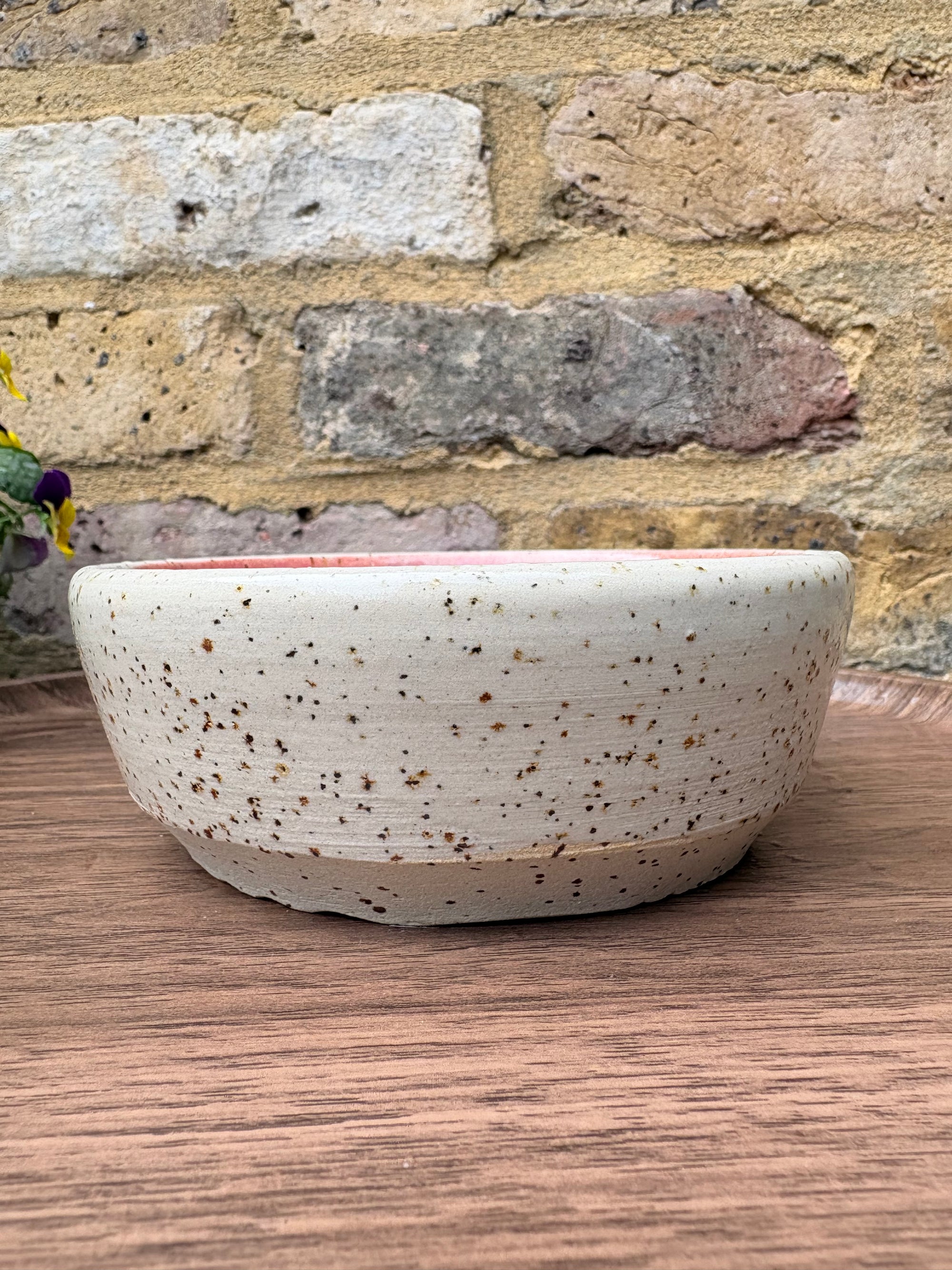 "random shit" trinket dish (pink)