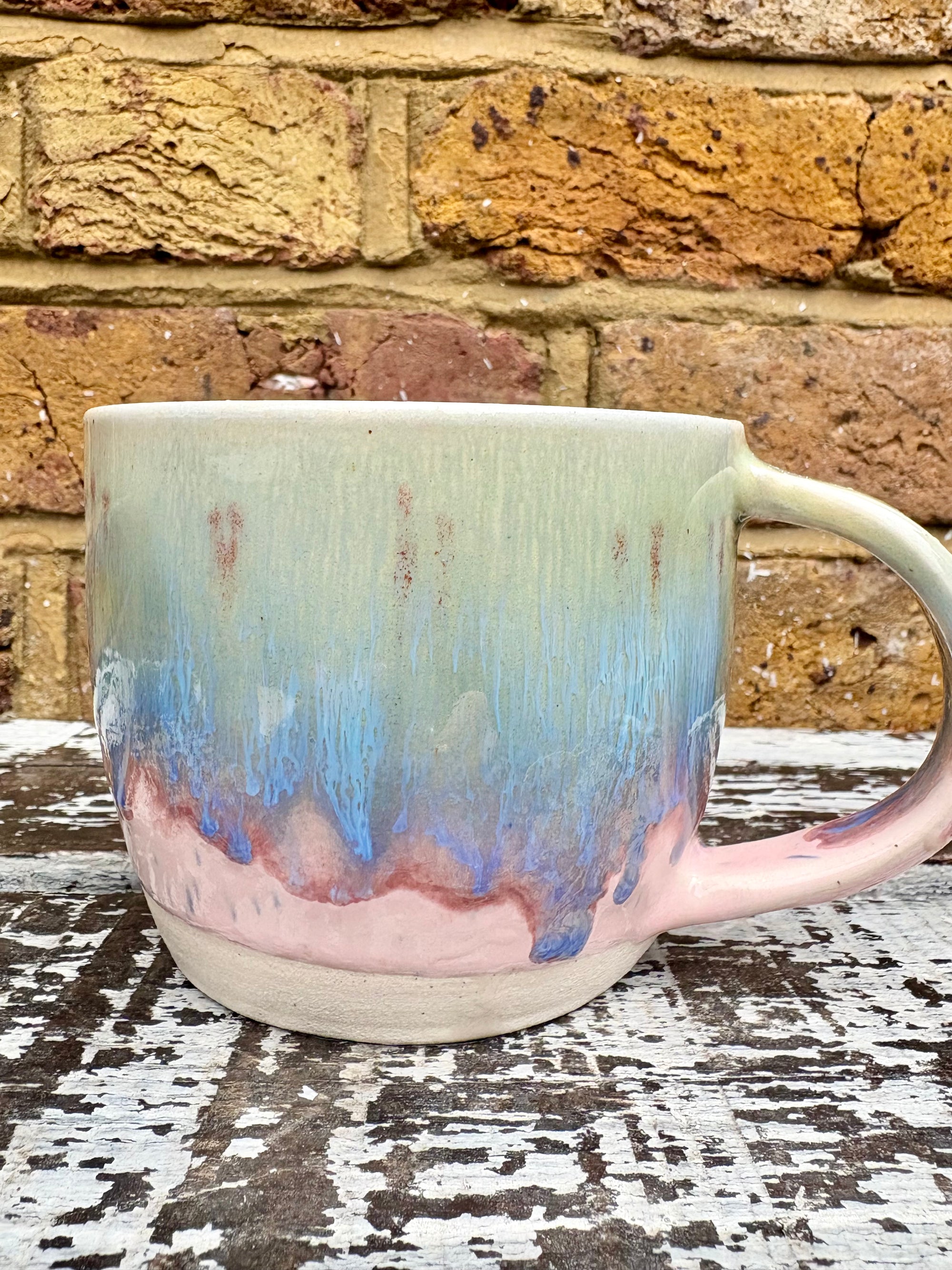 "cute but completely unhinged" mug