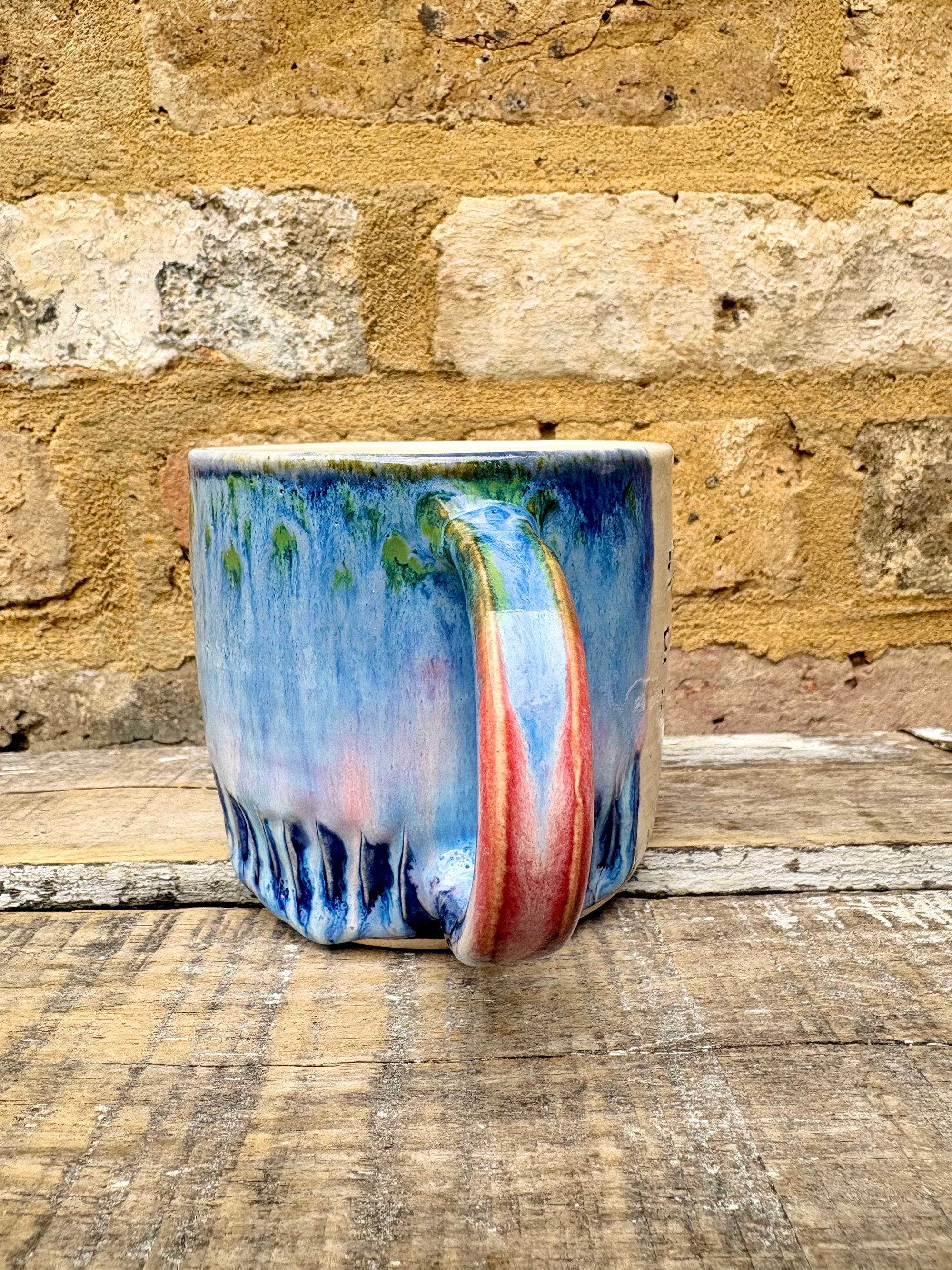 '"i'm pressing "mute"' mug
