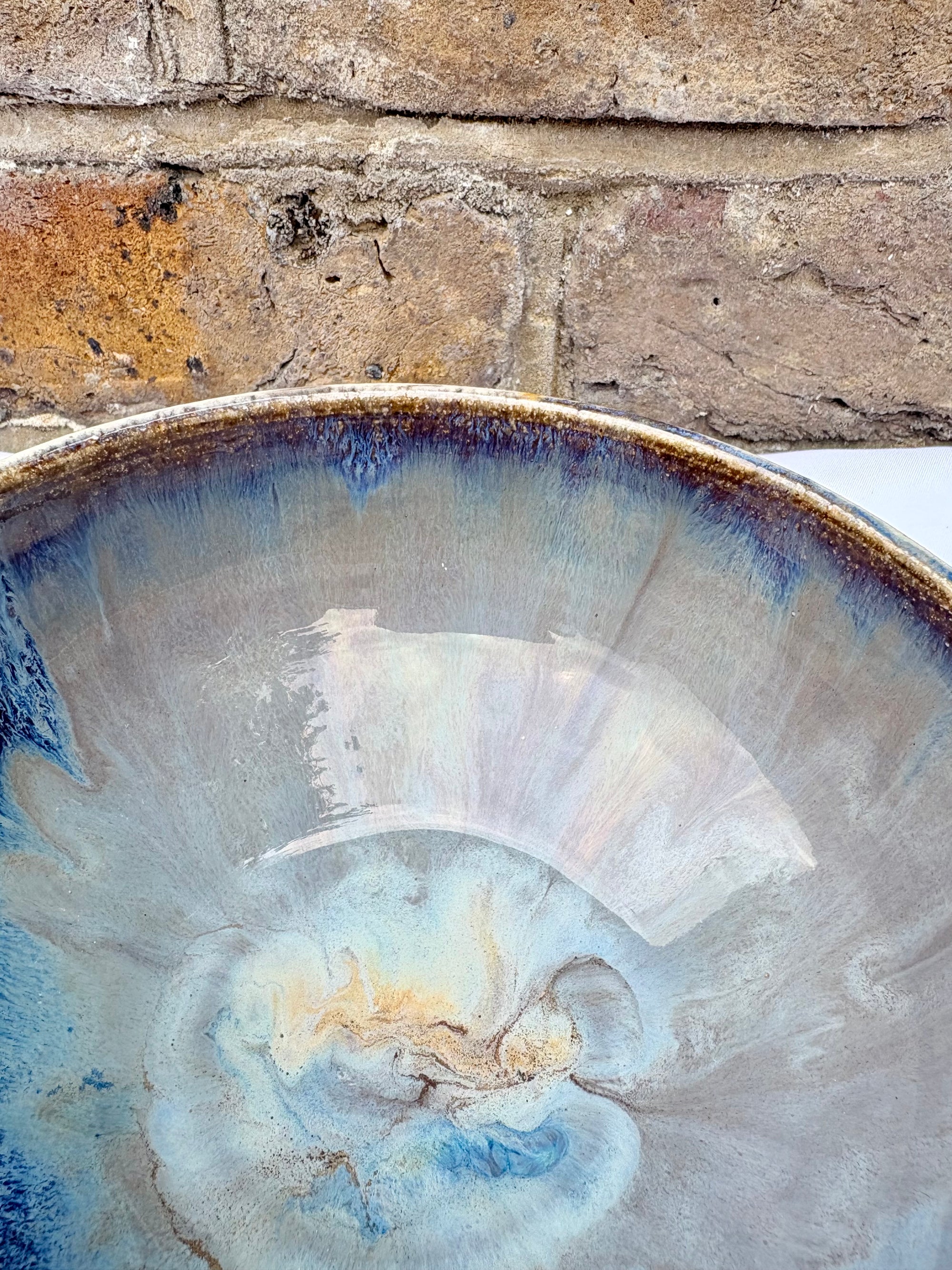 “small talk survivor" bowl (Lavender Sky)